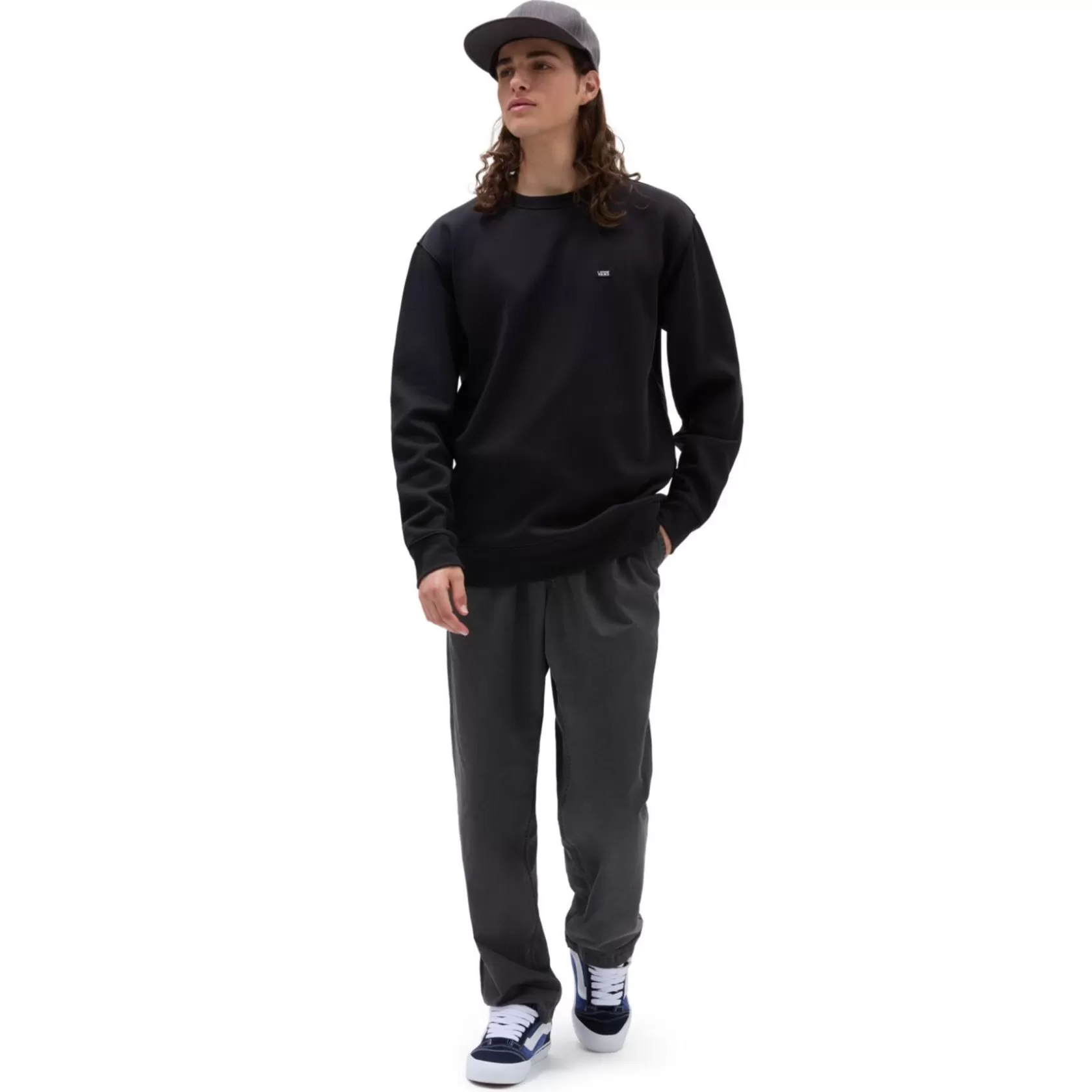 Vans Sudaderas<Sudadera De Cuello Redondo Versa Standard Negro