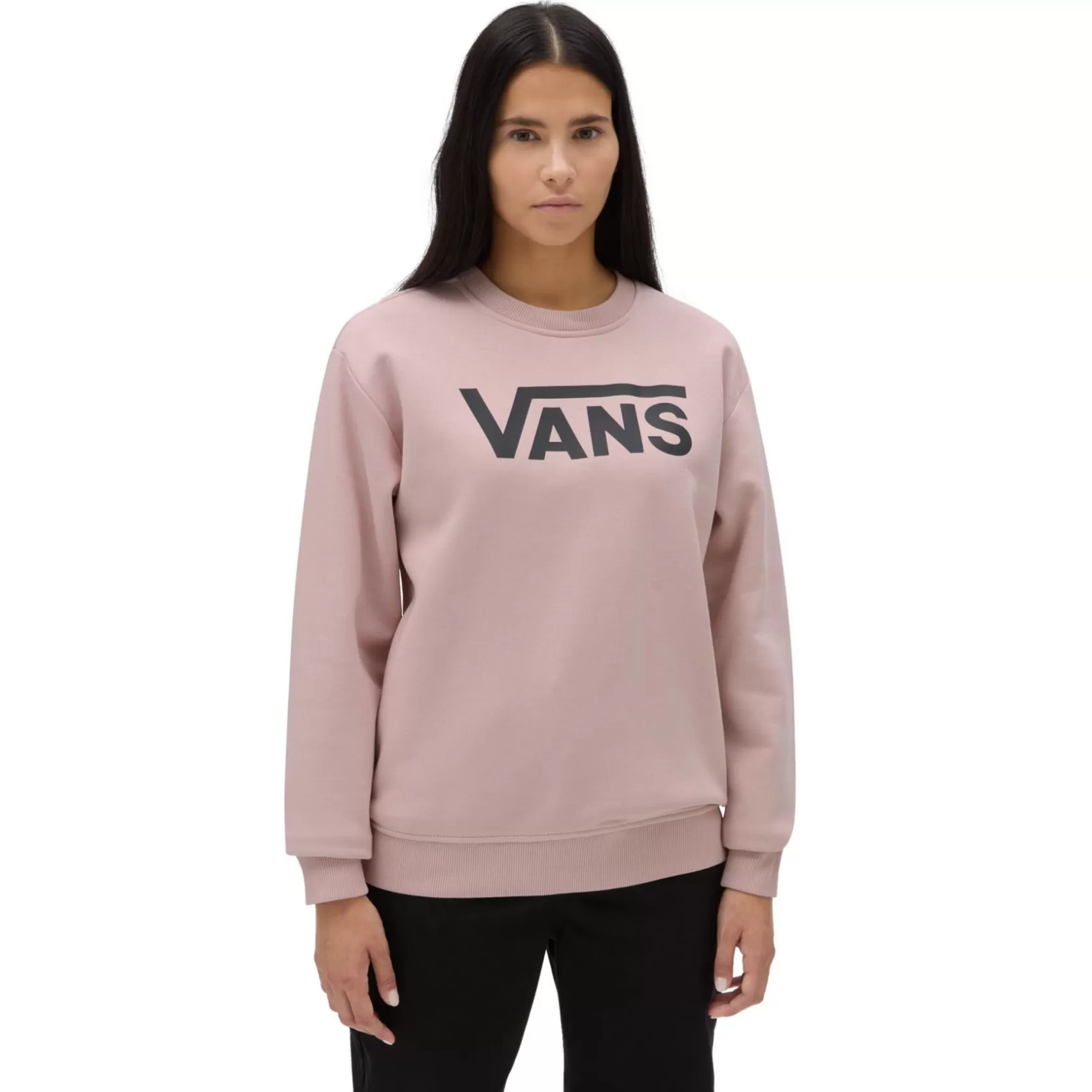 Vans Sudaderas<Sudadera De Cuello Redondo Y Corte Masculino Classic V Rosa
