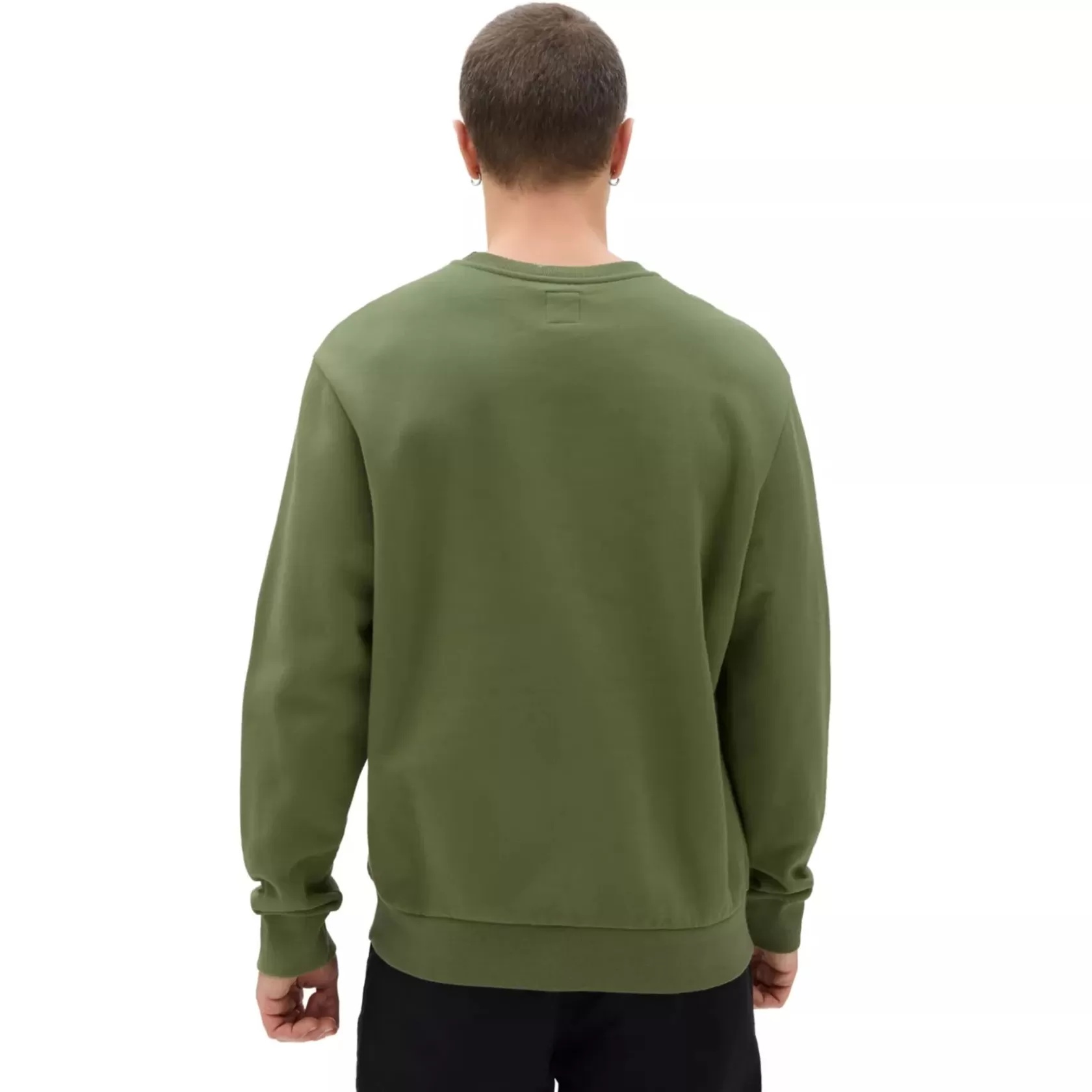 Vans Sudaderas<Sudadera Essential De Cuello Redondo Y Corte Holgado Verde