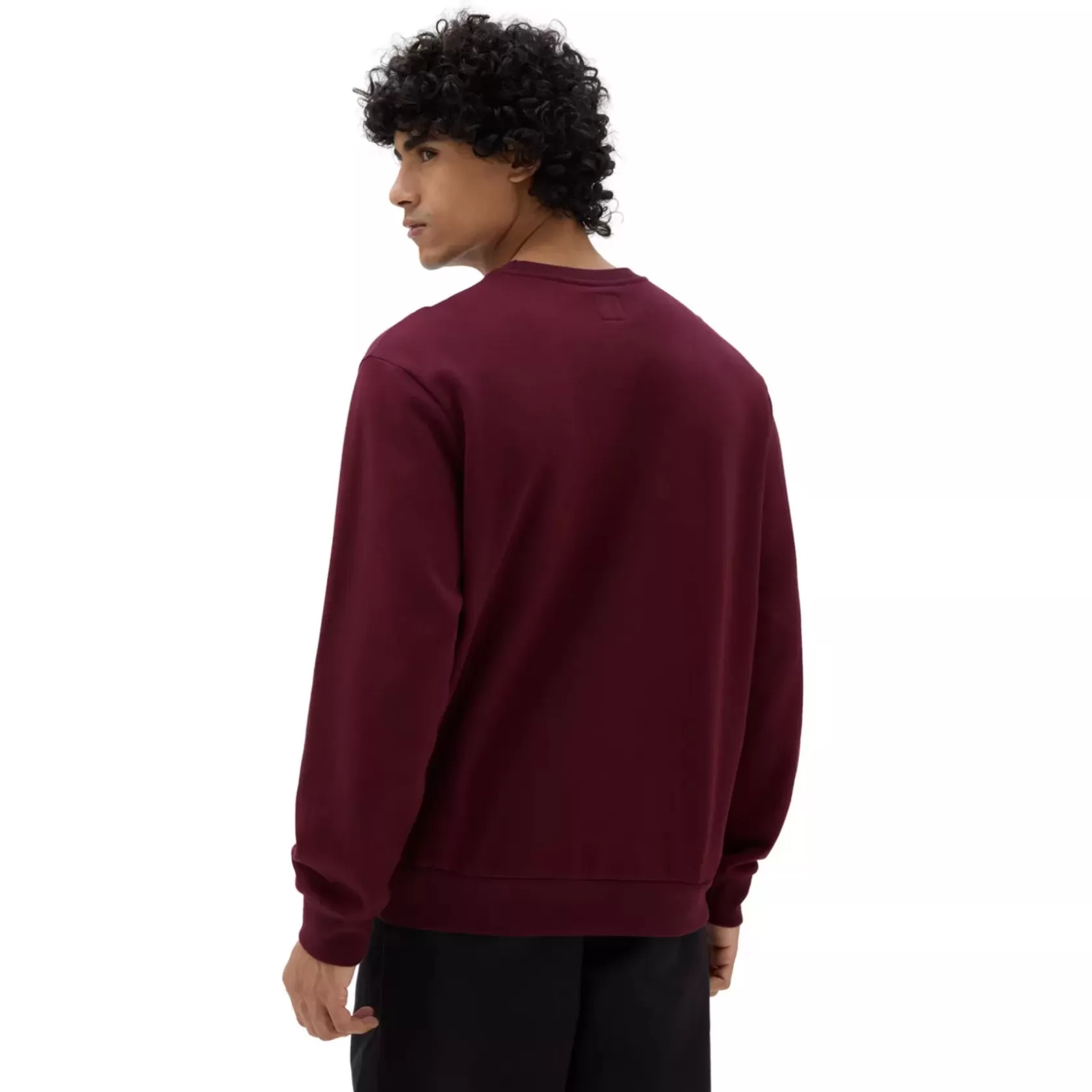 Vans Sudaderas<Sudadera Essential De Cuello Redondo Y Corte Holgado Rojo