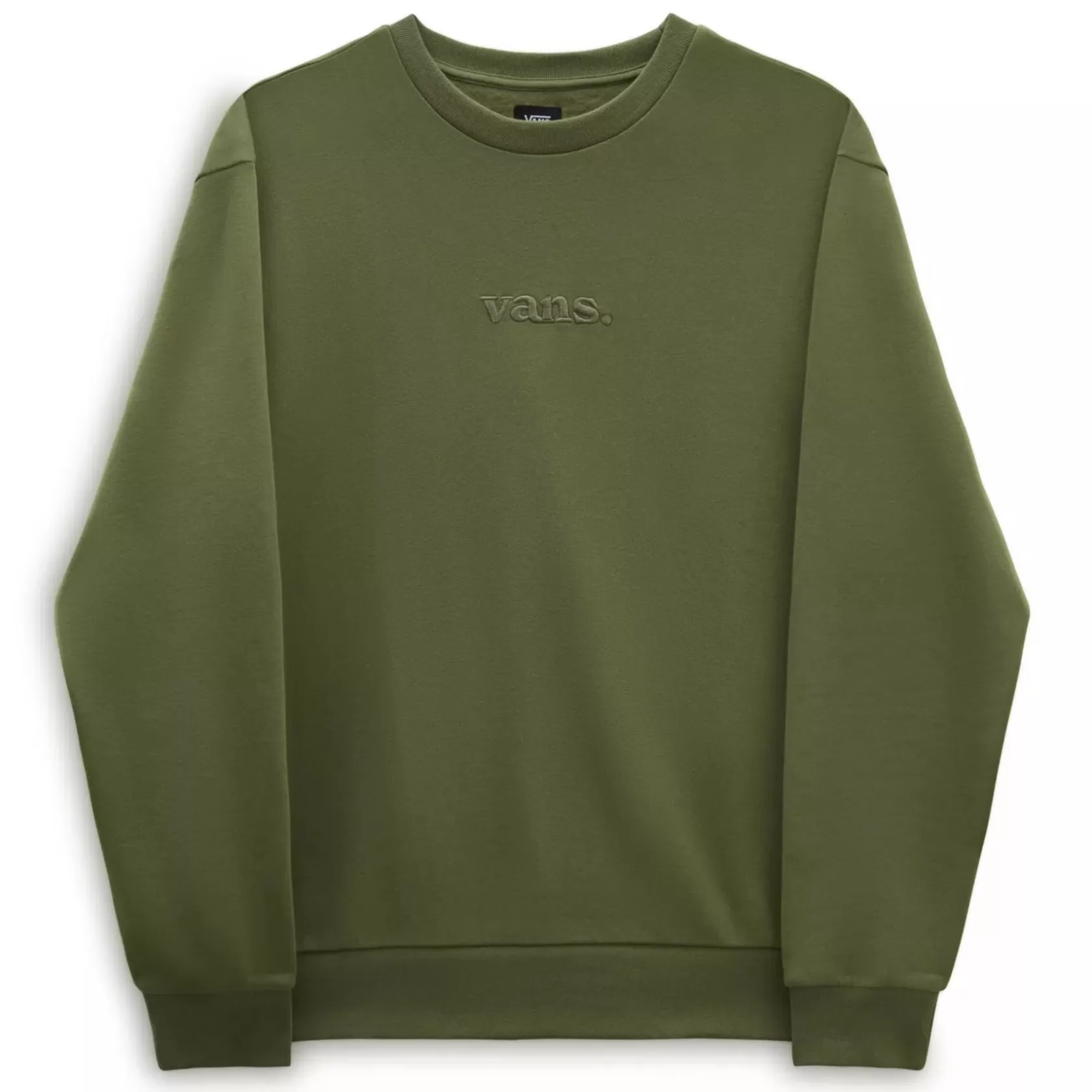 Vans Sudaderas<Sudadera Essential De Cuello Redondo Y Corte Holgado Verde