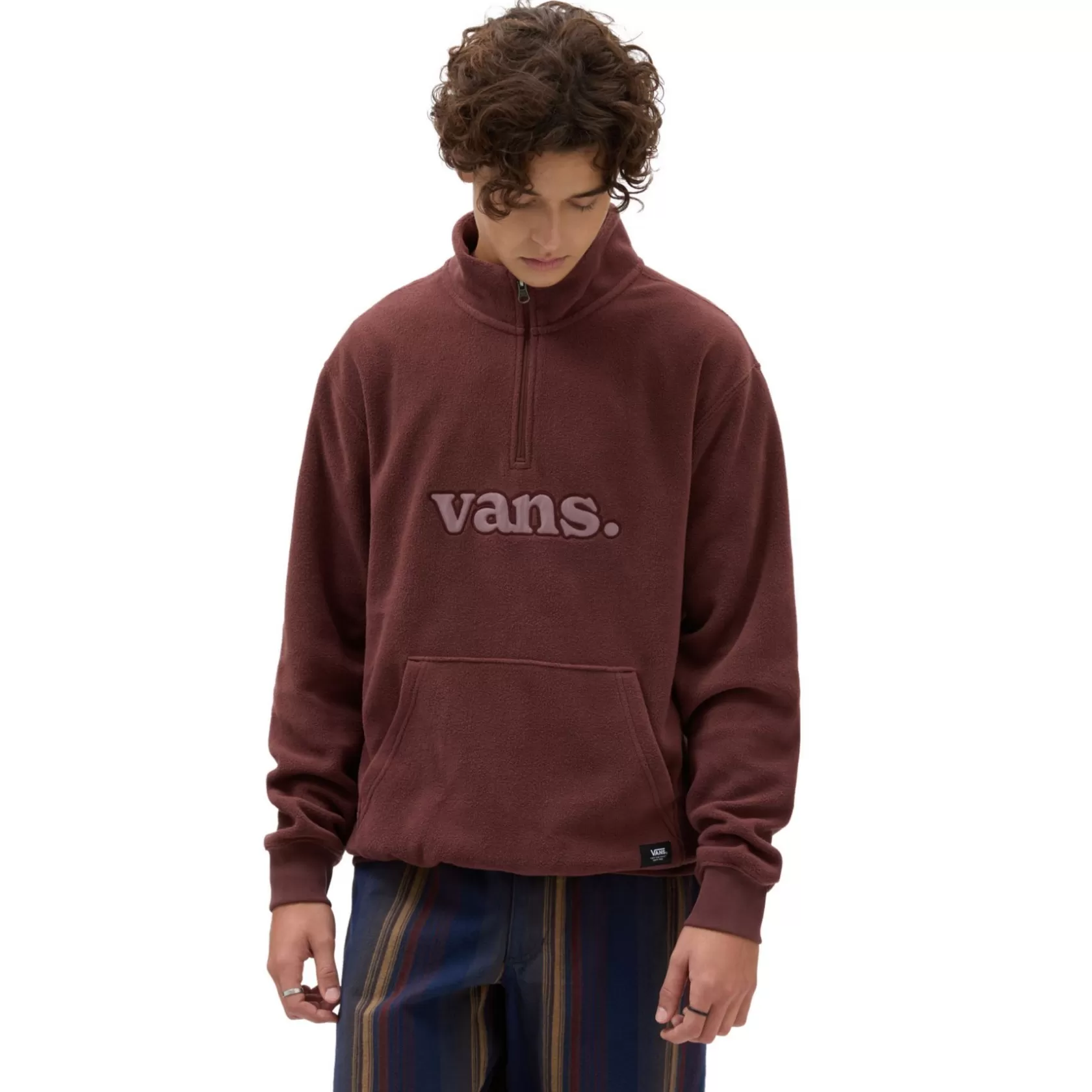 Vans Sudaderas<Sudadera Lowered Loosed Polar Quarter Zip Marron