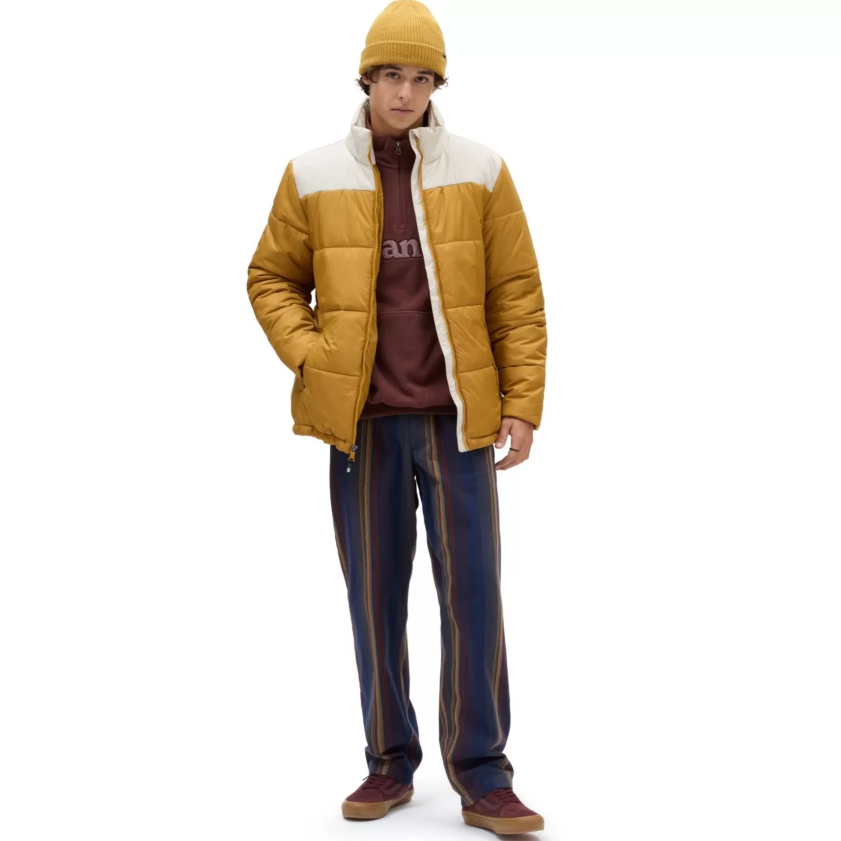 Vans Sudaderas<Sudadera Lowered Loosed Polar Quarter Zip Marron