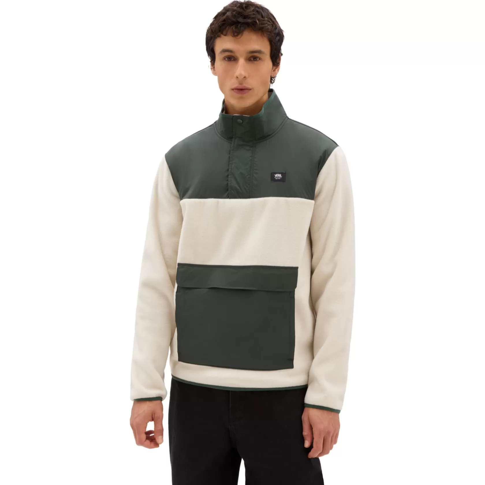 Vans Sudaderas<Sudadera Mammoth Verde, Beis