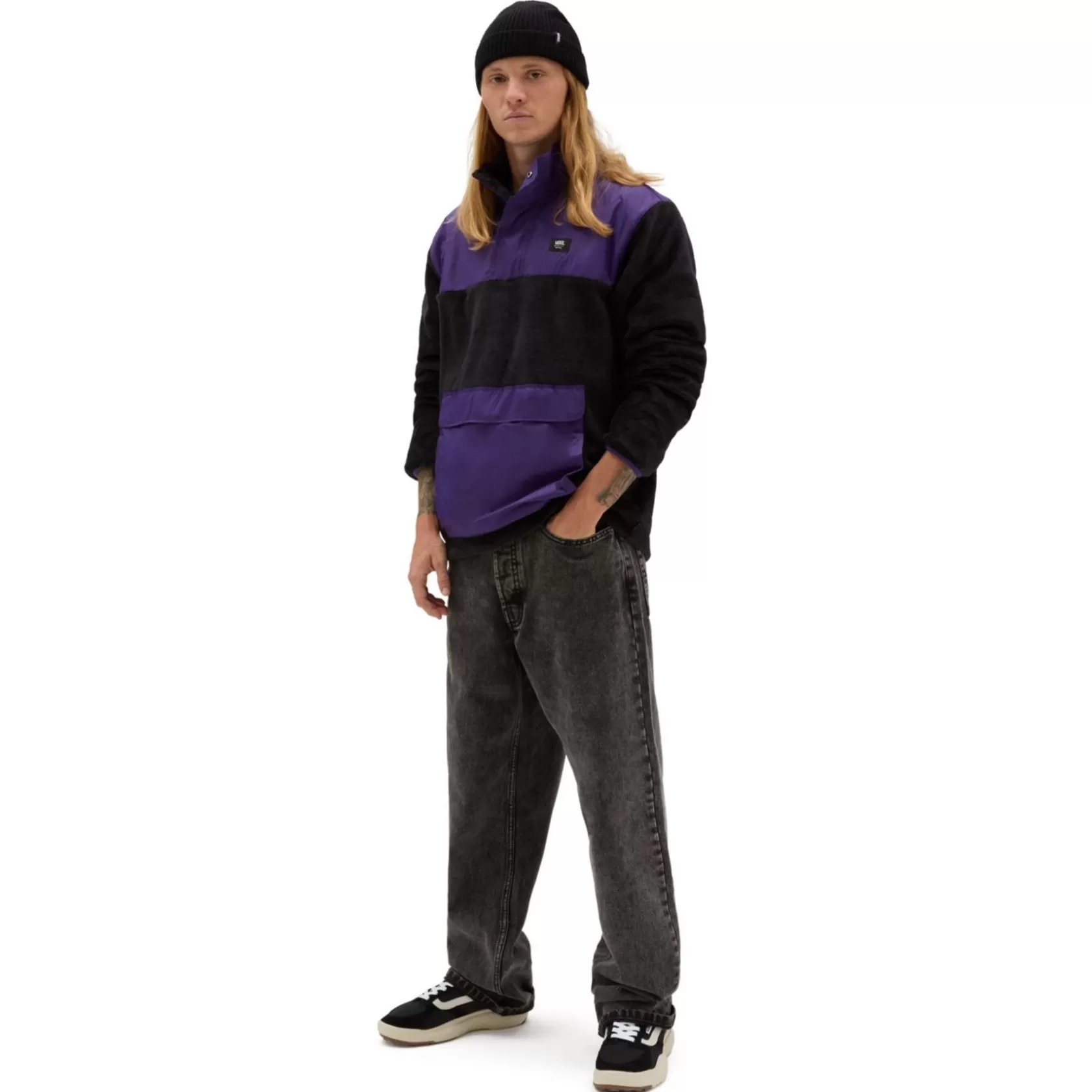 Vans Sudaderas<Sudadera Mammoth Negro, Purpura