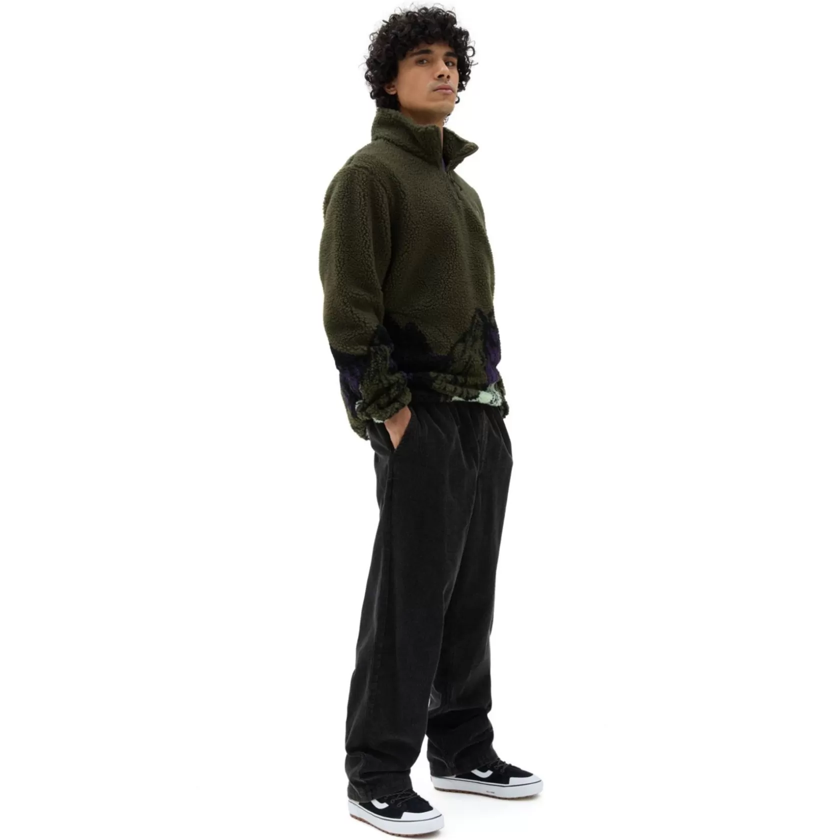 Vans Sudaderas<Sudadera Mt Con Cremallera De Cuarto Verde