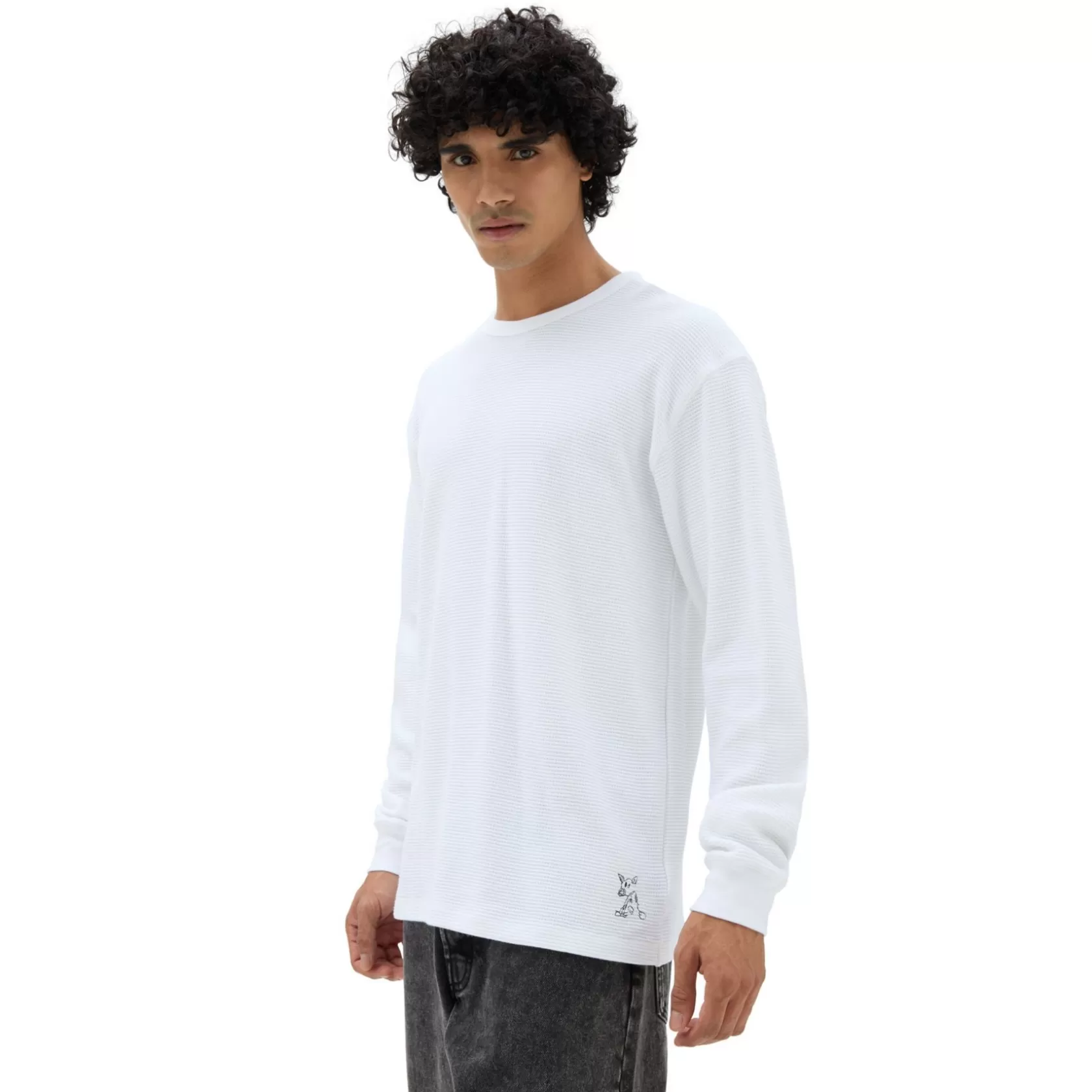 Vans Camisetas<Sudadera Nick Michel Long Sleeve Knits Blanco