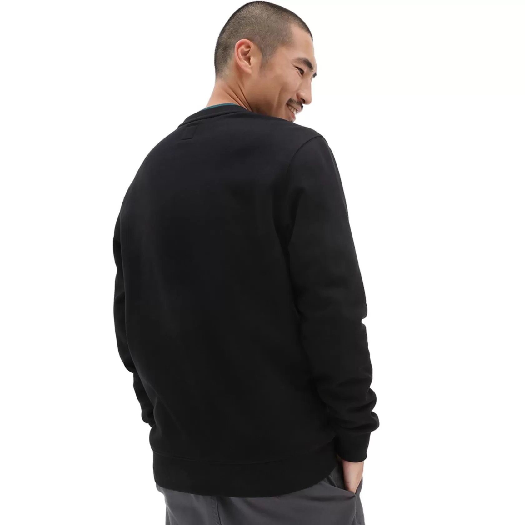 Vans Sudaderas<Sudadera Polar De Cuello Redondo Core Basic Negro