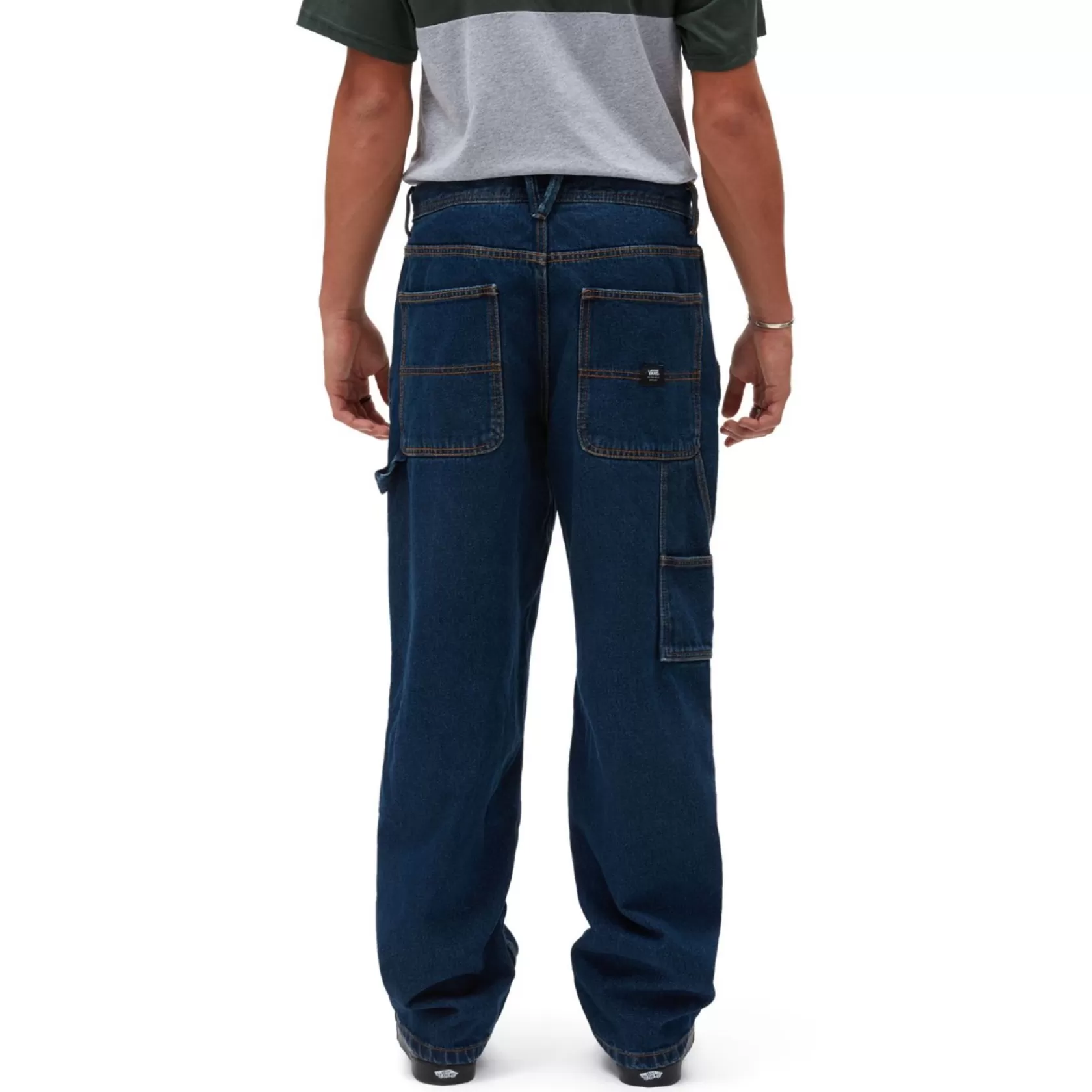 Vans Pantalones Y Vaqueros<Vaqueros De Corte Holgado Y Estilo Carpintero Drill Chore Azul
