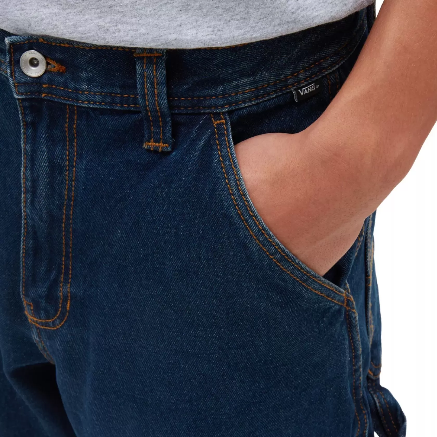 Vans Pantalones Y Vaqueros<Vaqueros De Corte Holgado Y Estilo Carpintero Drill Chore Azul