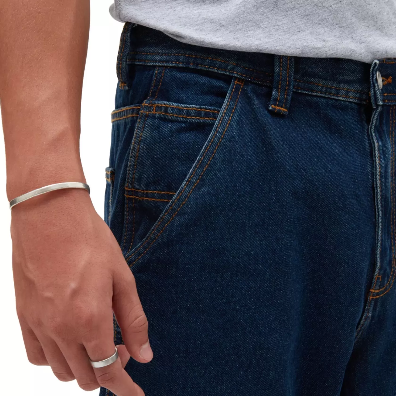 Vans Pantalones Y Vaqueros<Vaqueros De Corte Holgado Y Estilo Carpintero Drill Chore Azul