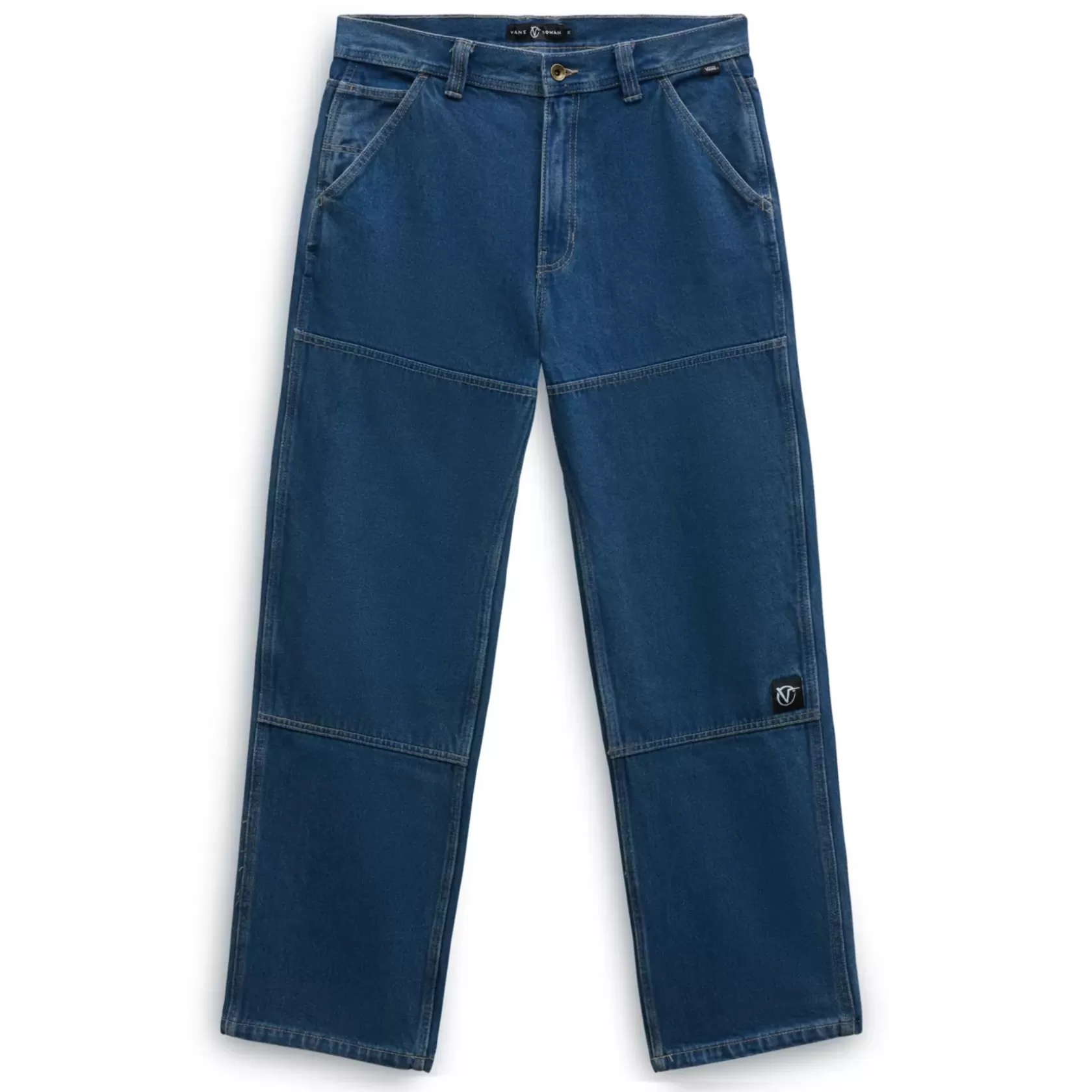 Vans Pantalones Y Vaqueros<Vaqueros De Corte Holgado Y Estilo Carpintero Drill Chore Rowan Zorrilla Azul