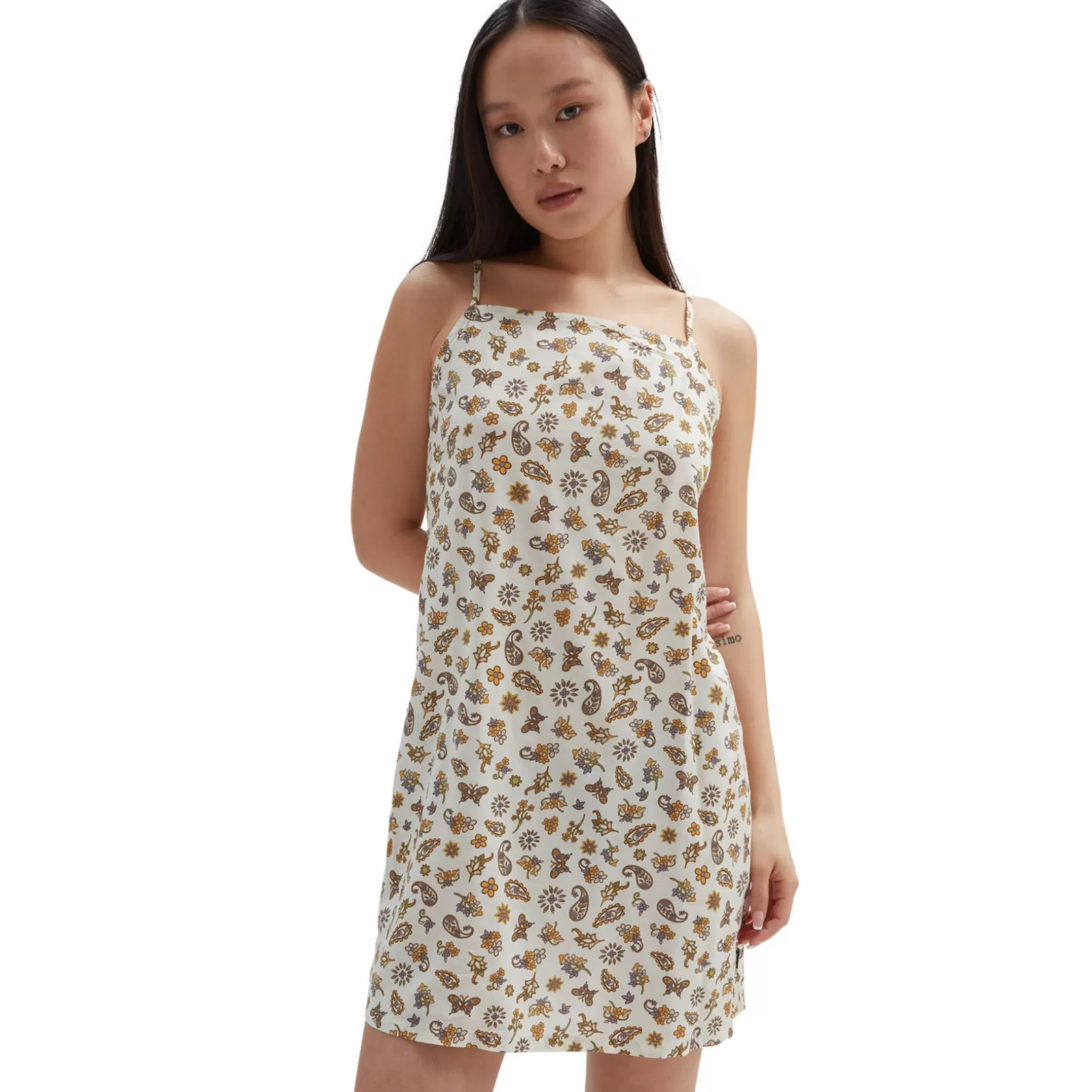Vans Vestidos Y Falda<Vestido Brookland Blanco