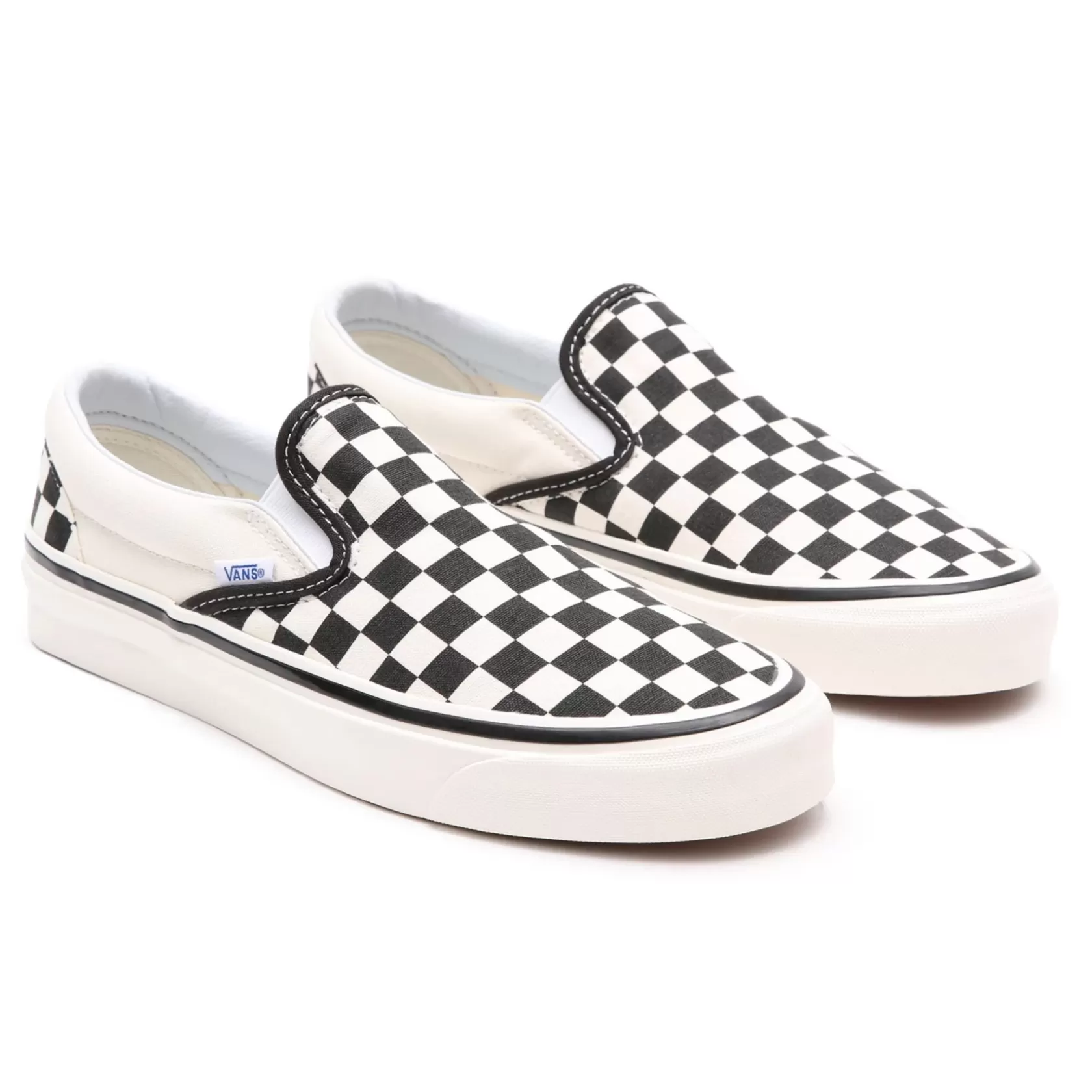 Vans Classics<Zapatillas Anaheim Factory Classic Slip-On 98 Dx Negro, Blanco