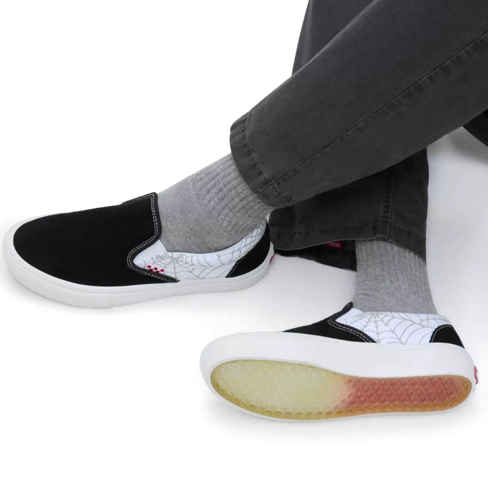 Vans Zapatillas Sin Cordones<Zapatillas Black Widow Spider Sin Cordones Slip-On Negro