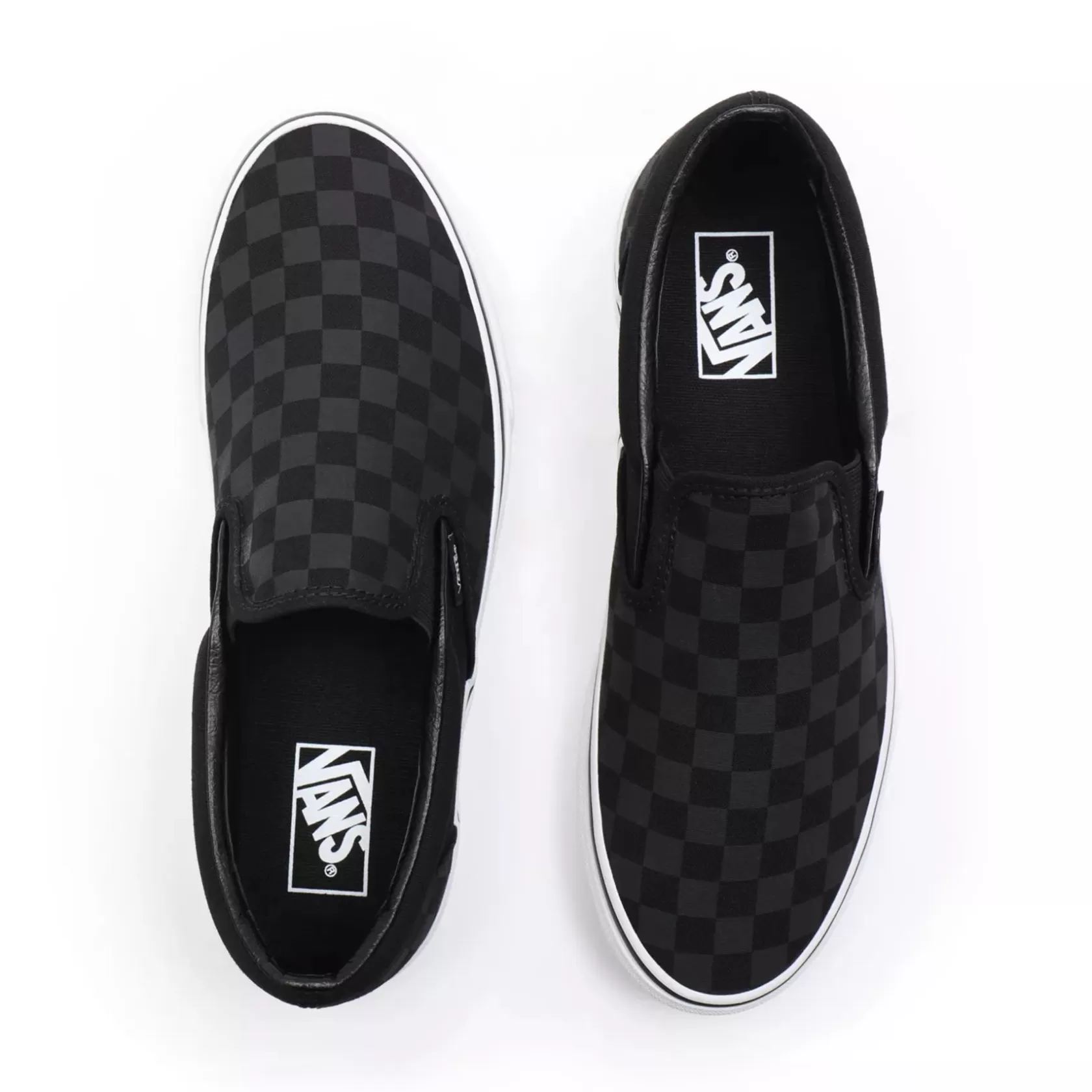 Vans Zapatillas Sin Cordones<Zapatillas Checkerboard Classic Slip-On Negro