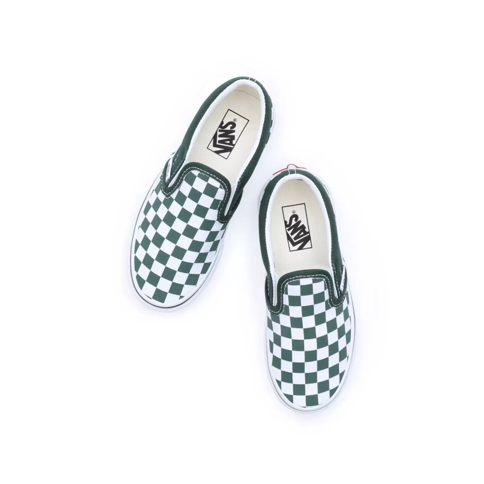 Vans Zapatillas Niño (4-8 Años)<Zapatillas Checkerboard Classic Slip-On De Niños (4-8 Anos) Verde