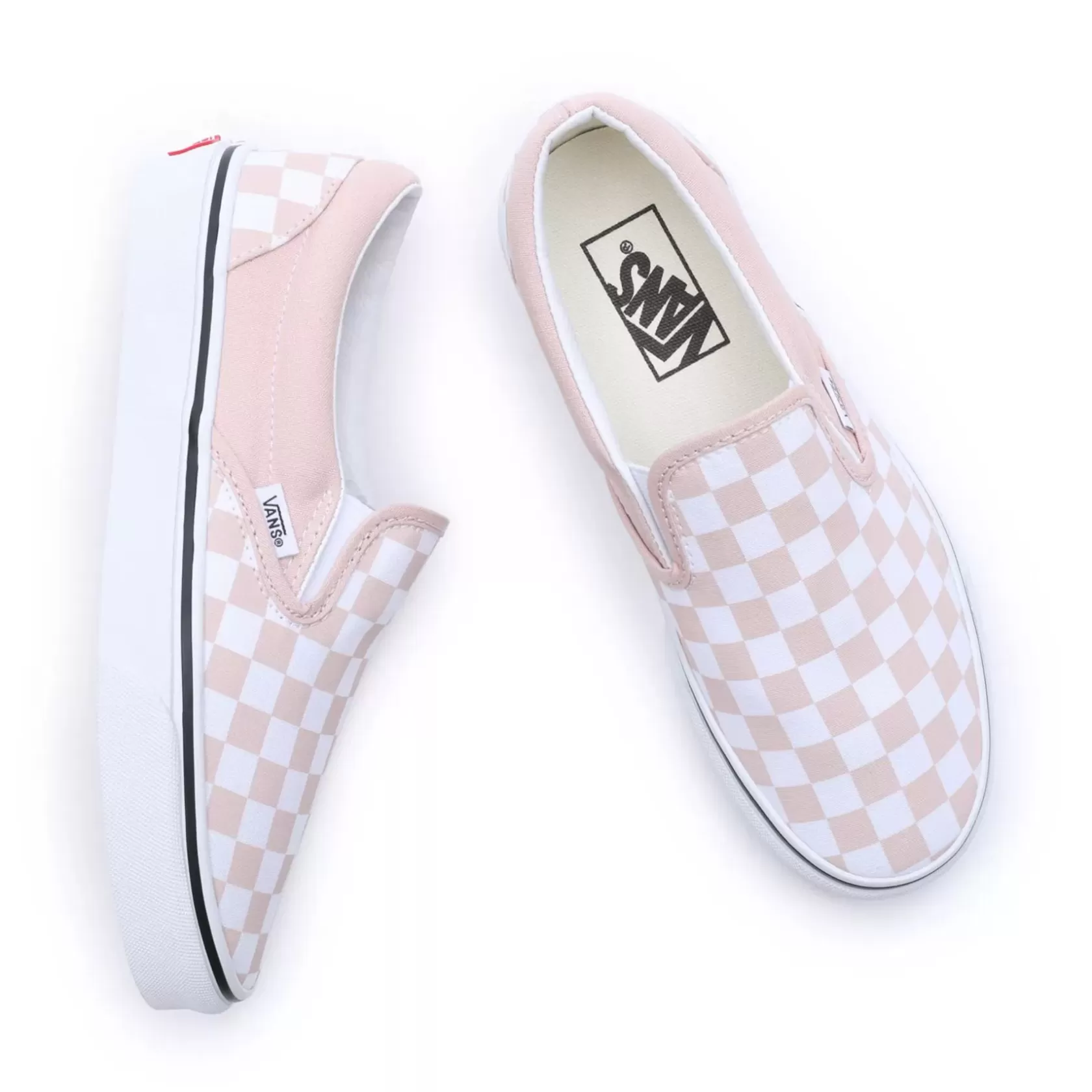 Vans Zapatillas Sin Cordones<Zapatillas Checkerboard Color Theory Classic Slip-On Rosa