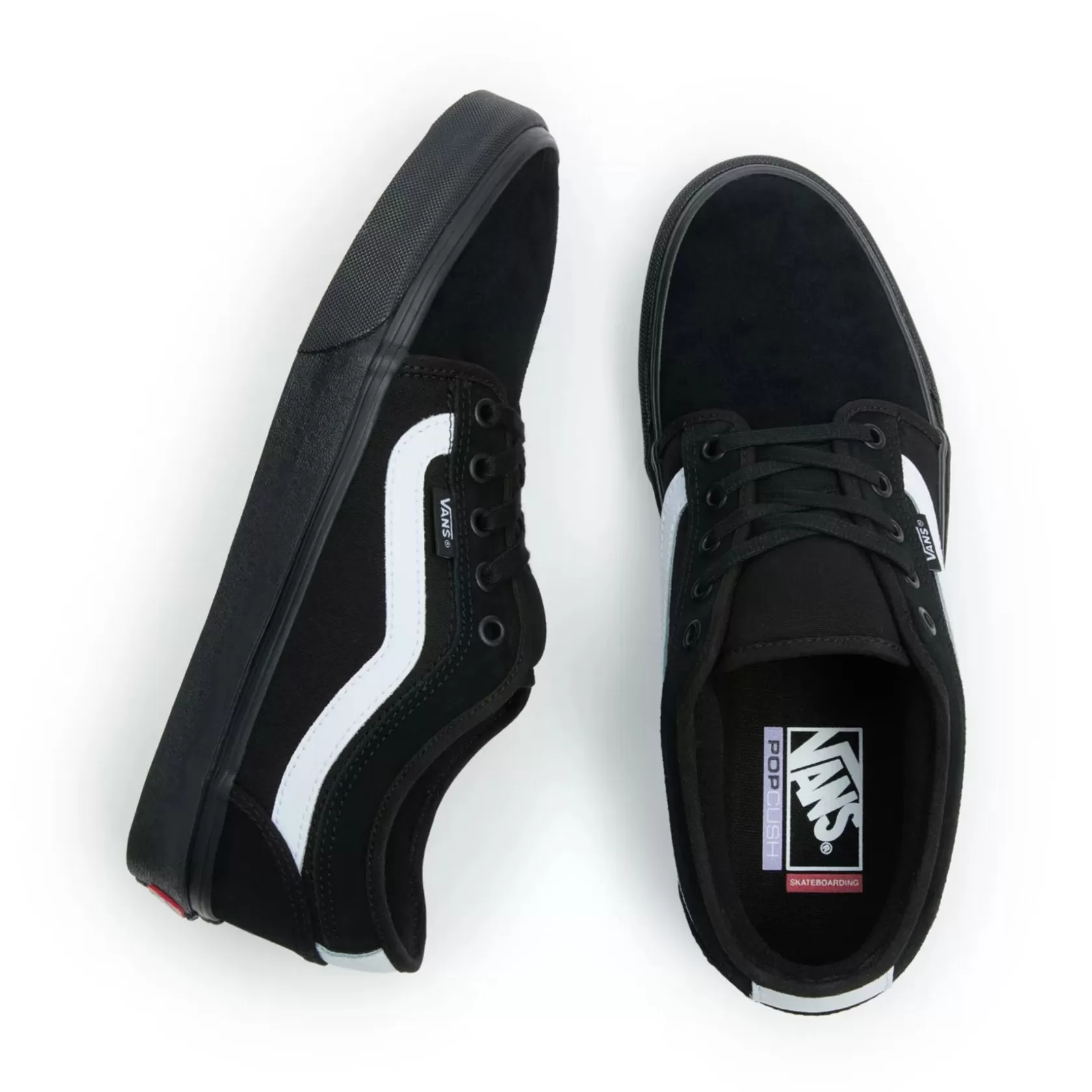 Vans Zapatillas Skate<Zapatillas Chukka Low Sidestripe Negro, Blanco