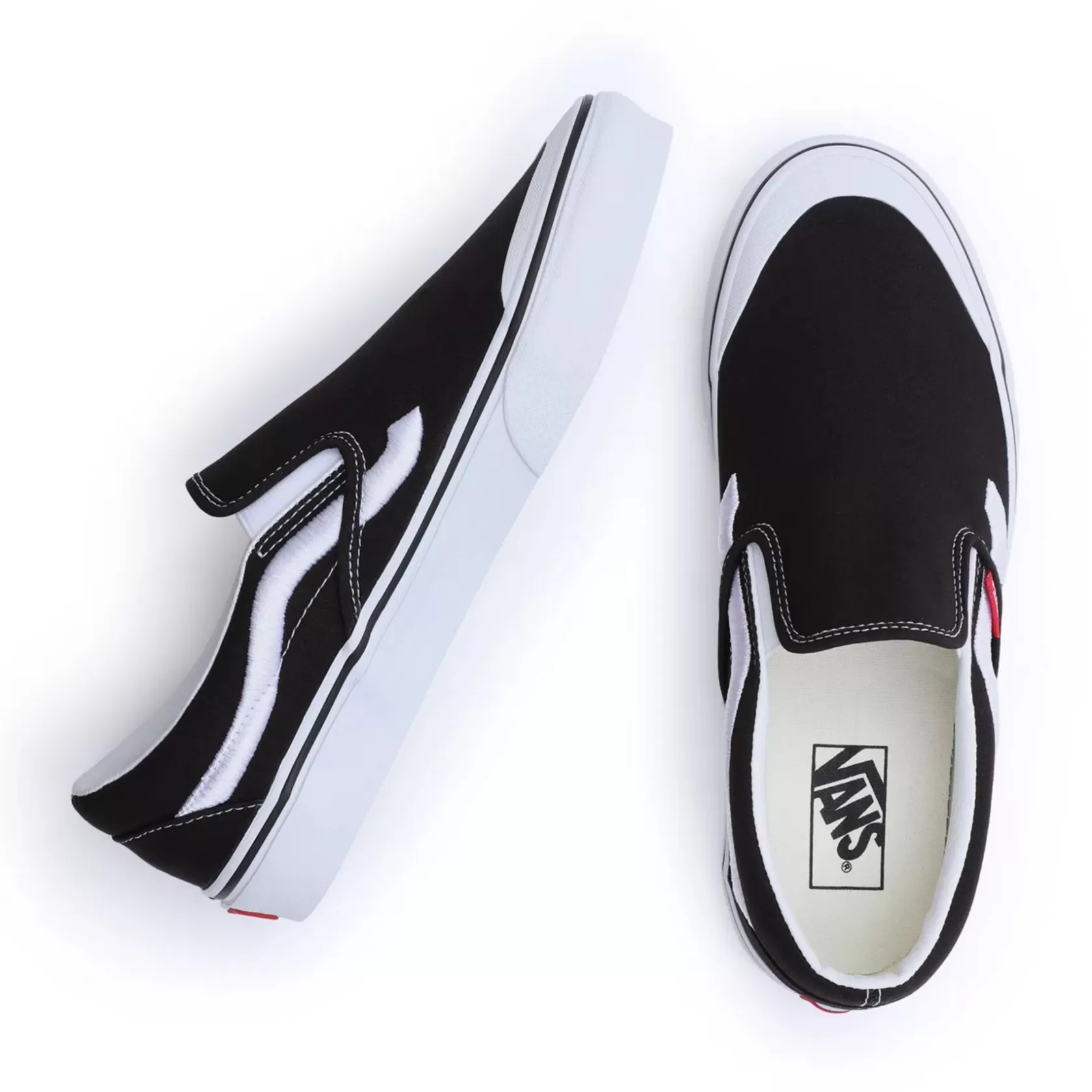 Vans Zapatillas Sin Cordones<Zapatillas Classic Slip-On 138 Sidestripe Negro