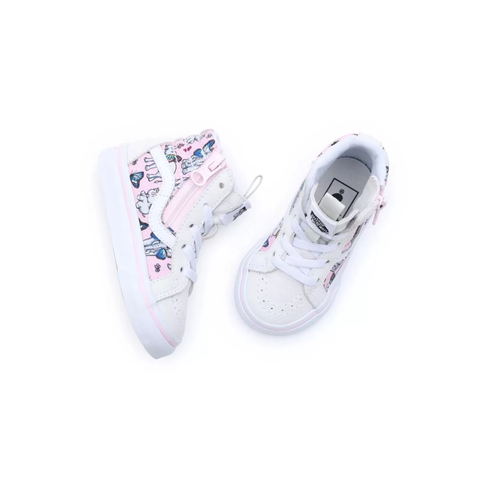 Vans Zapatillas Niño (1-4 Años)<Zapatillas Con Cremallera Lateral Sk8-Hi Reissuede Bebe (1-4 Anos) Gris, Rosa