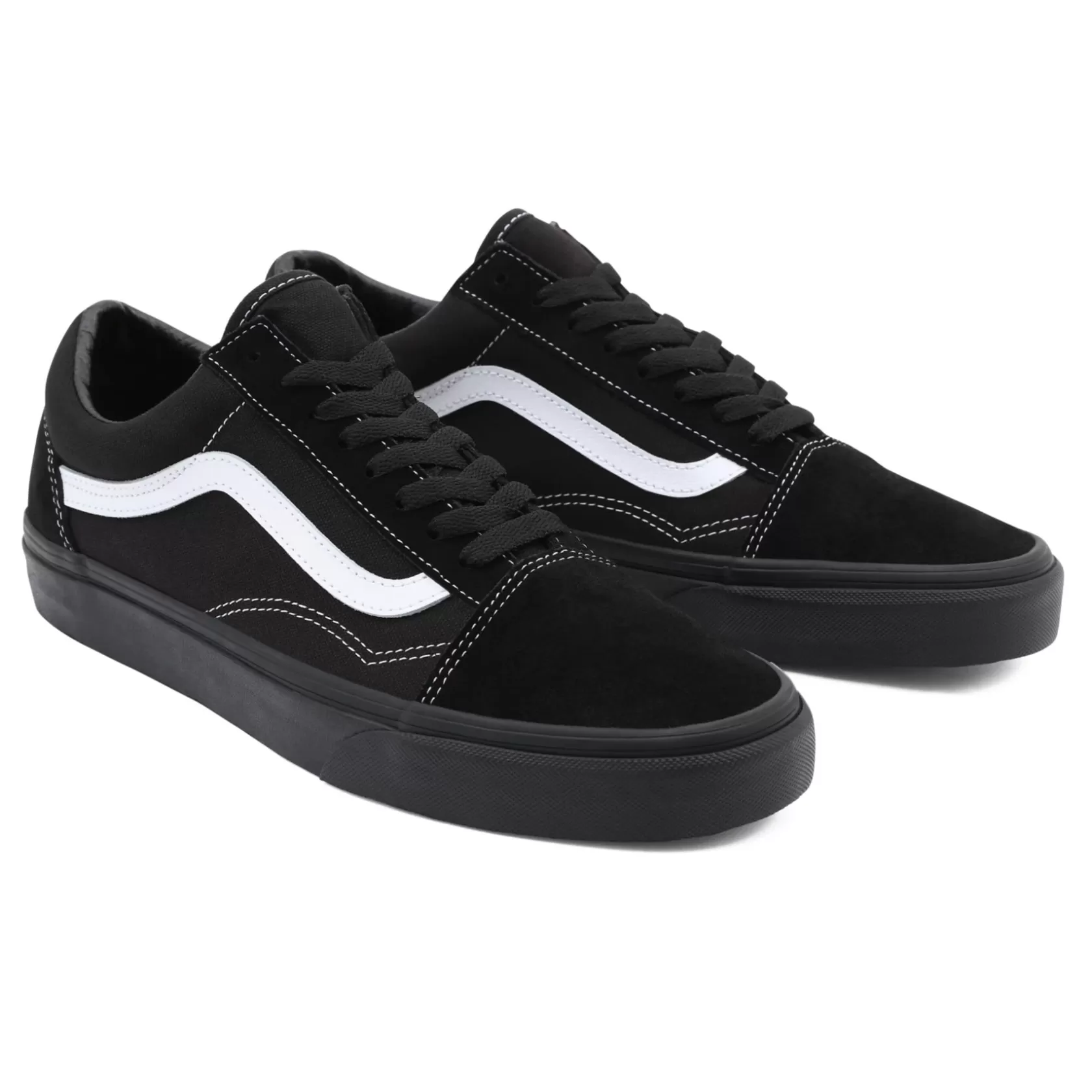 Vans Classics<Zapatillas De Ante Y Lona Old Skool Negro