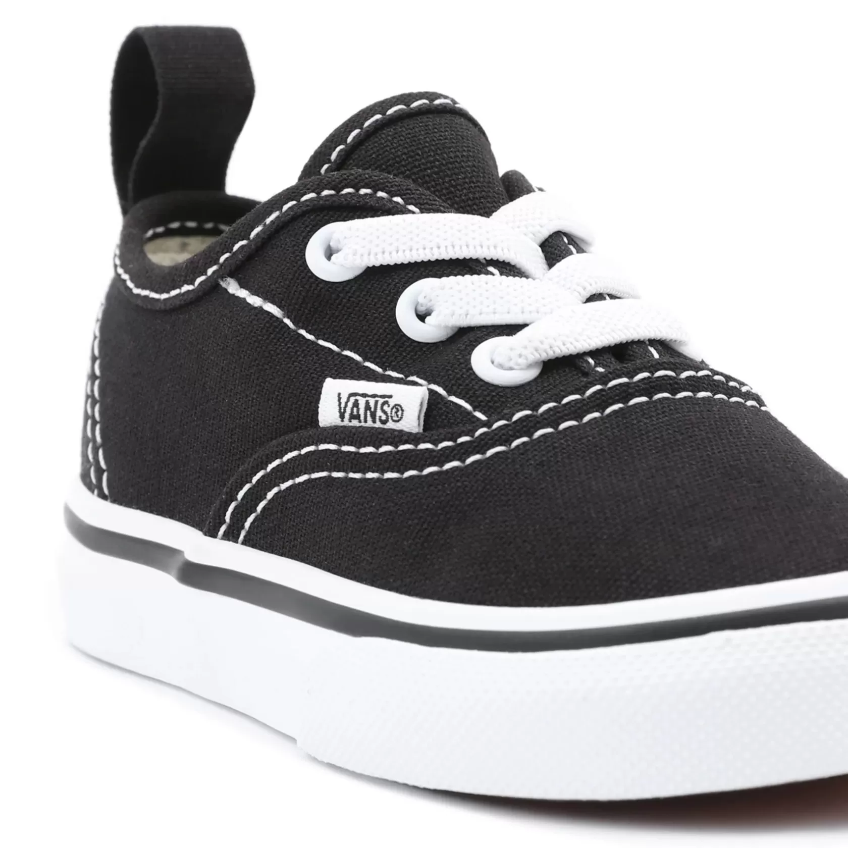 Vans Zapatillas Niño (1-4 Años)<Zapatillas De Bebe Authentic Con Cordones Elasticos (1-4 Anos) Negro