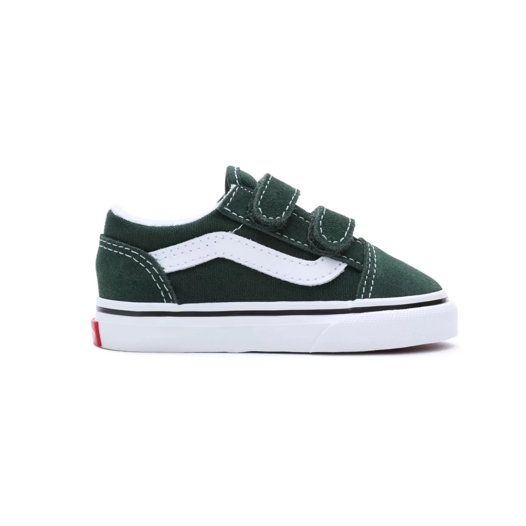 Vans Easy On, Easy Off<Zapatillas De Bebe Color Theory Old Skool Con Cierre Adherente (1-4 Anos) Verde
