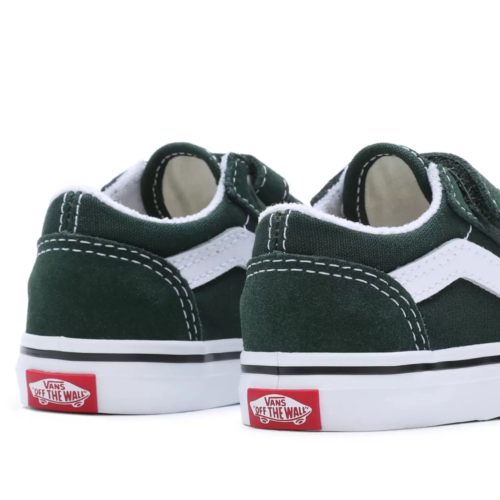 Vans Easy On, Easy Off<Zapatillas De Bebe Color Theory Old Skool Con Cierre Adherente (1-4 Anos) Verde