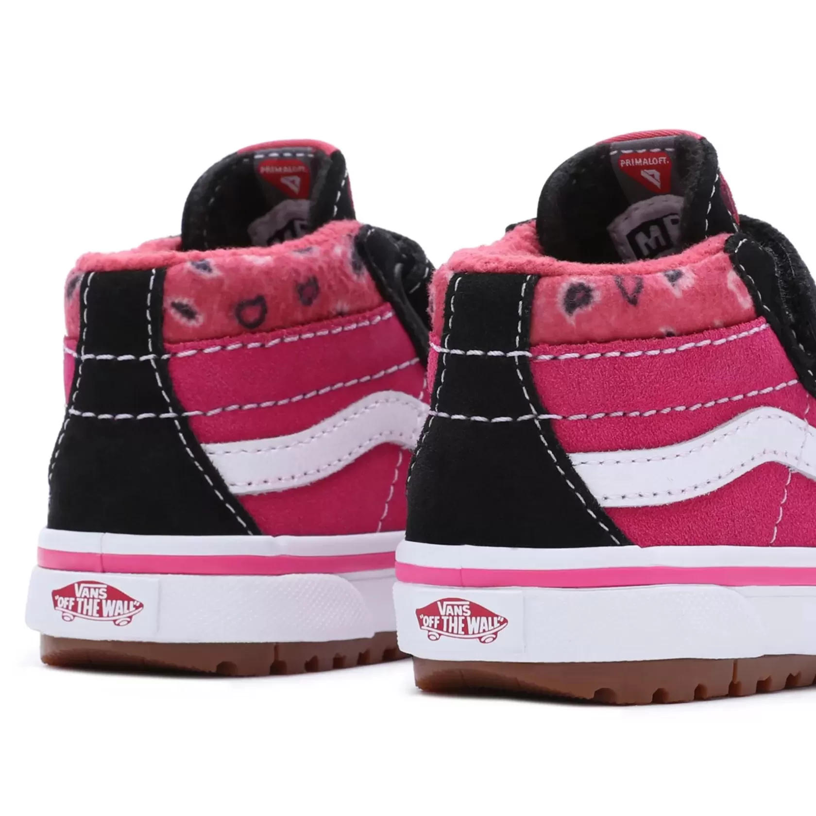 Vans Zapatillas Niño (1-4 Años)<Zapatillas De Bebe Con Cierre Adherente Paisley Sk8-Mid Reissue Mte-1 (1-4 Anos) Negro, Rosa