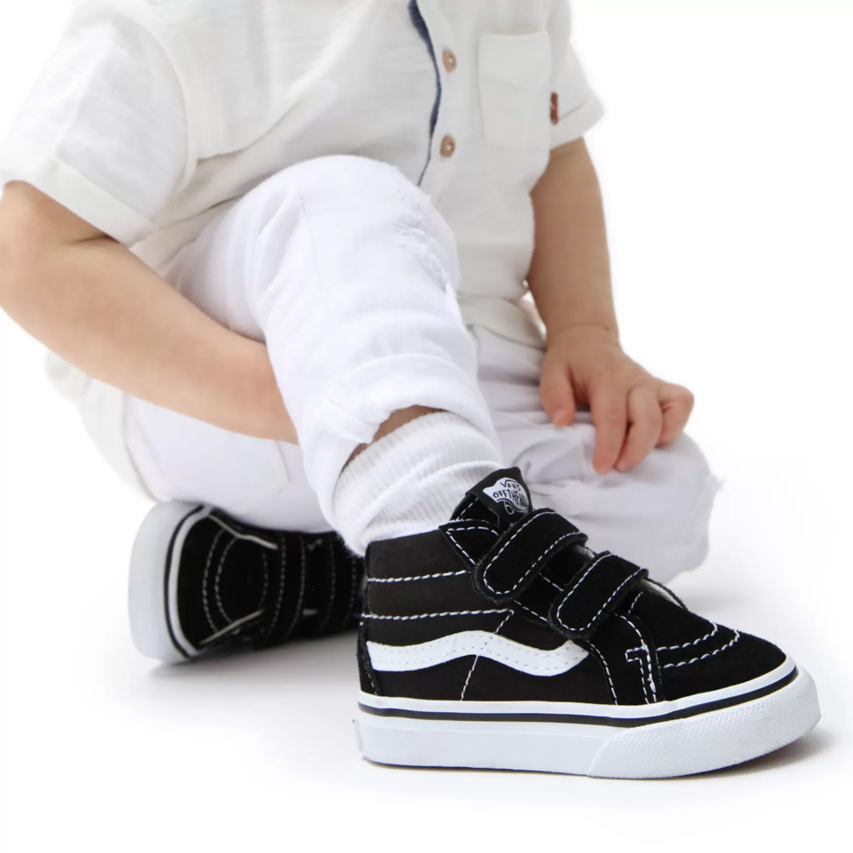 Vans Zapatillas Niño (1-4 Años)<Zapatillas De Bebe Con Cierre Adherente Sk8-Mid Reissue (1-4 Anos) Negro
