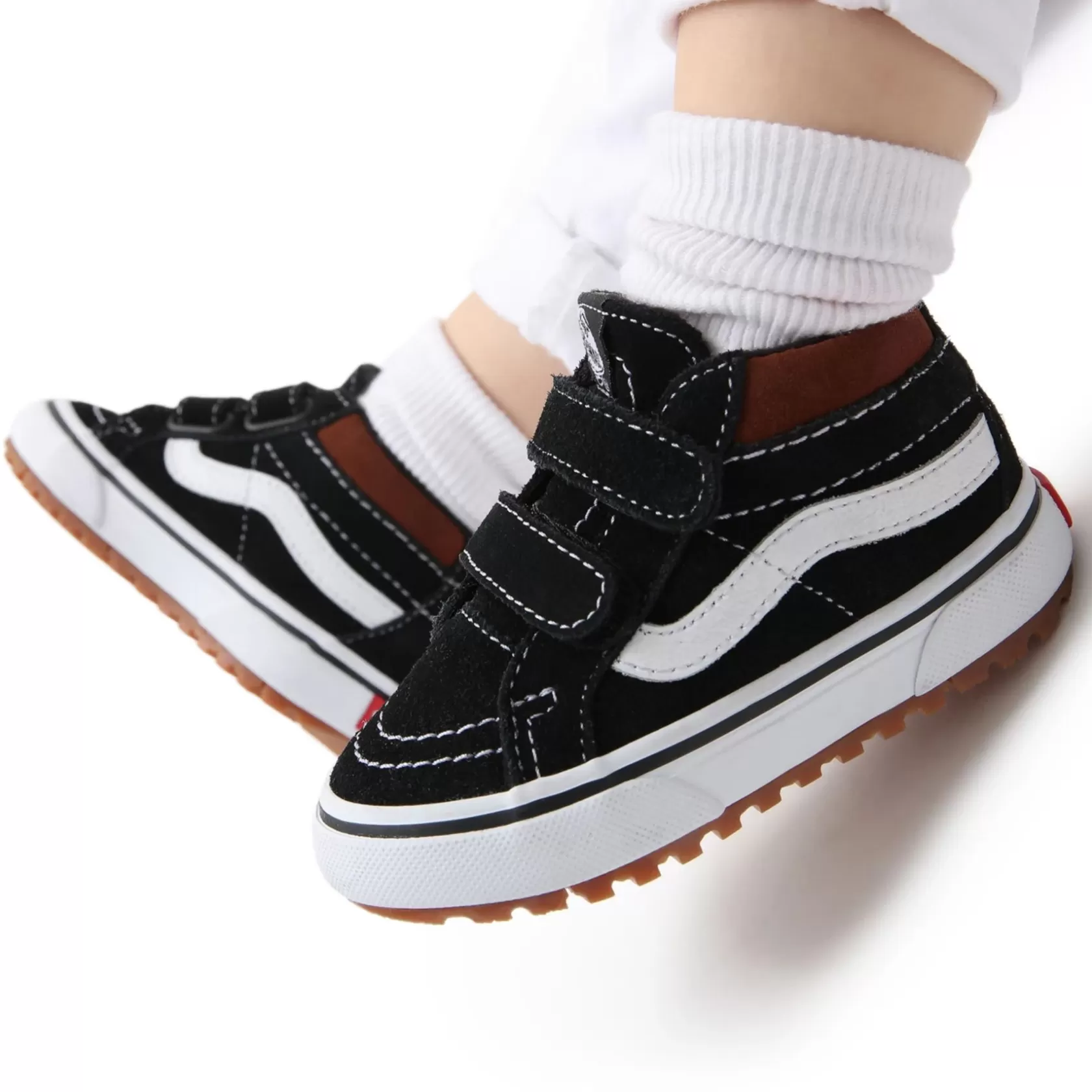 Vans Zapatillas Niño (1-4 Años)<Zapatillas De Bebe Con Cierre Adherente Sk8-Mid Reissue Mte-1 Con (1-4 Anos) Negro