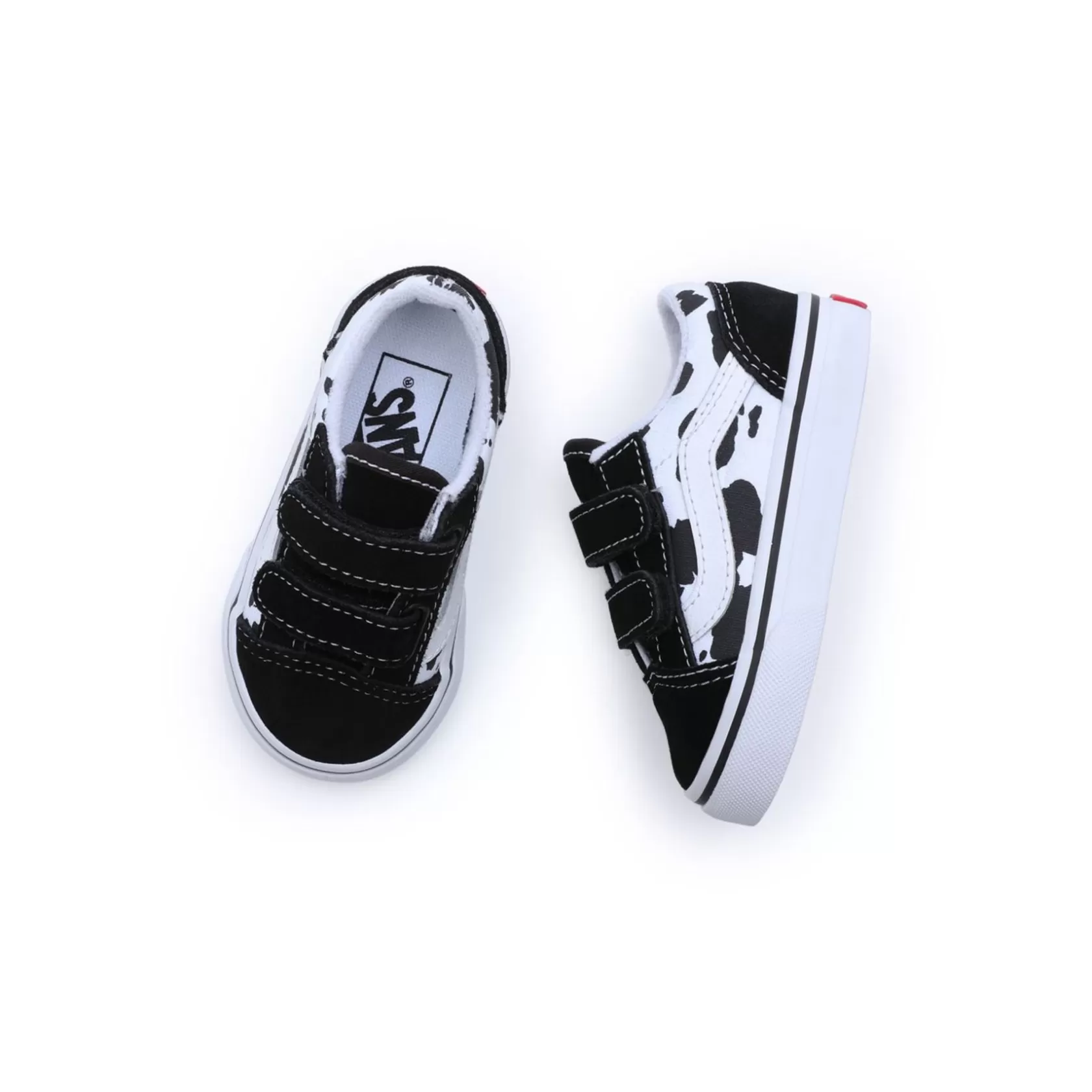 Vans Classics<Zapatillas De Bebe Cow Old Skool Hook And Loop (1-4 Anos) Negro