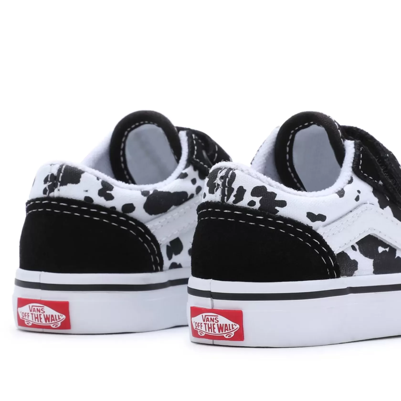 Vans Classics<Zapatillas De Bebe Cow Old Skool Hook And Loop (1-4 Anos) Negro