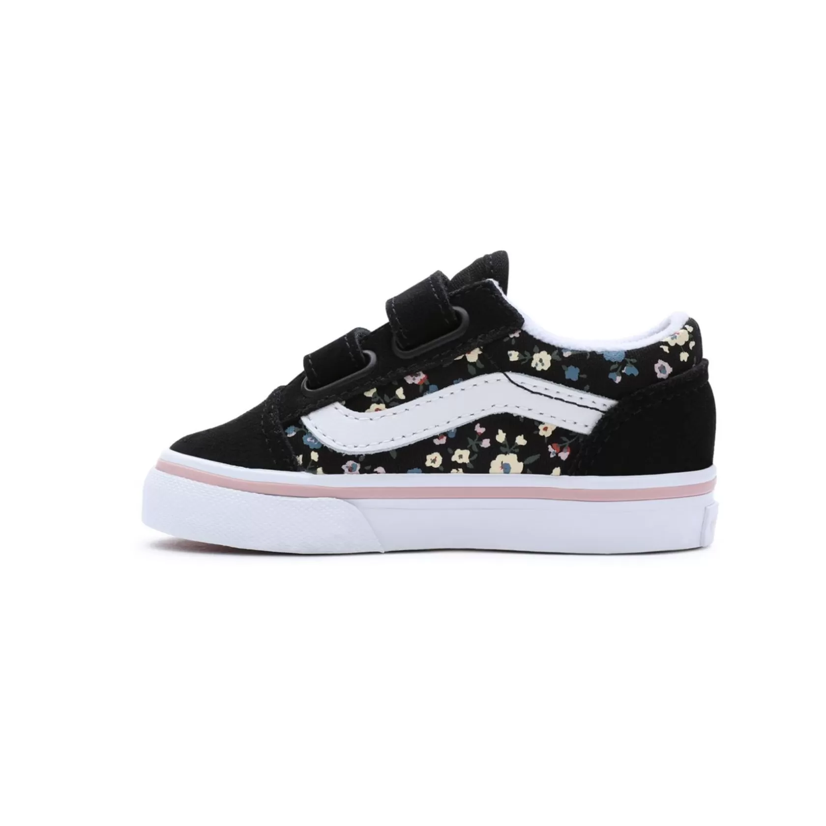 Vans Classics<Zapatillas De Bebe Floral Old Skool Hook And Loop (1-4 Anos) Negro