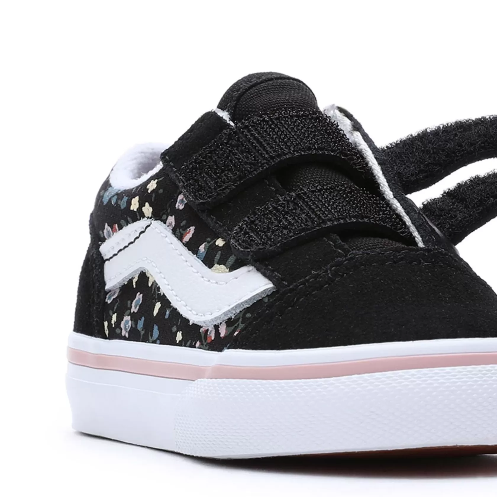 Vans Zapatillas Niño (1-4 Años)<Zapatillas De Bebe Floral Old Skool Hook And Loop (1-4 Anos) Negro