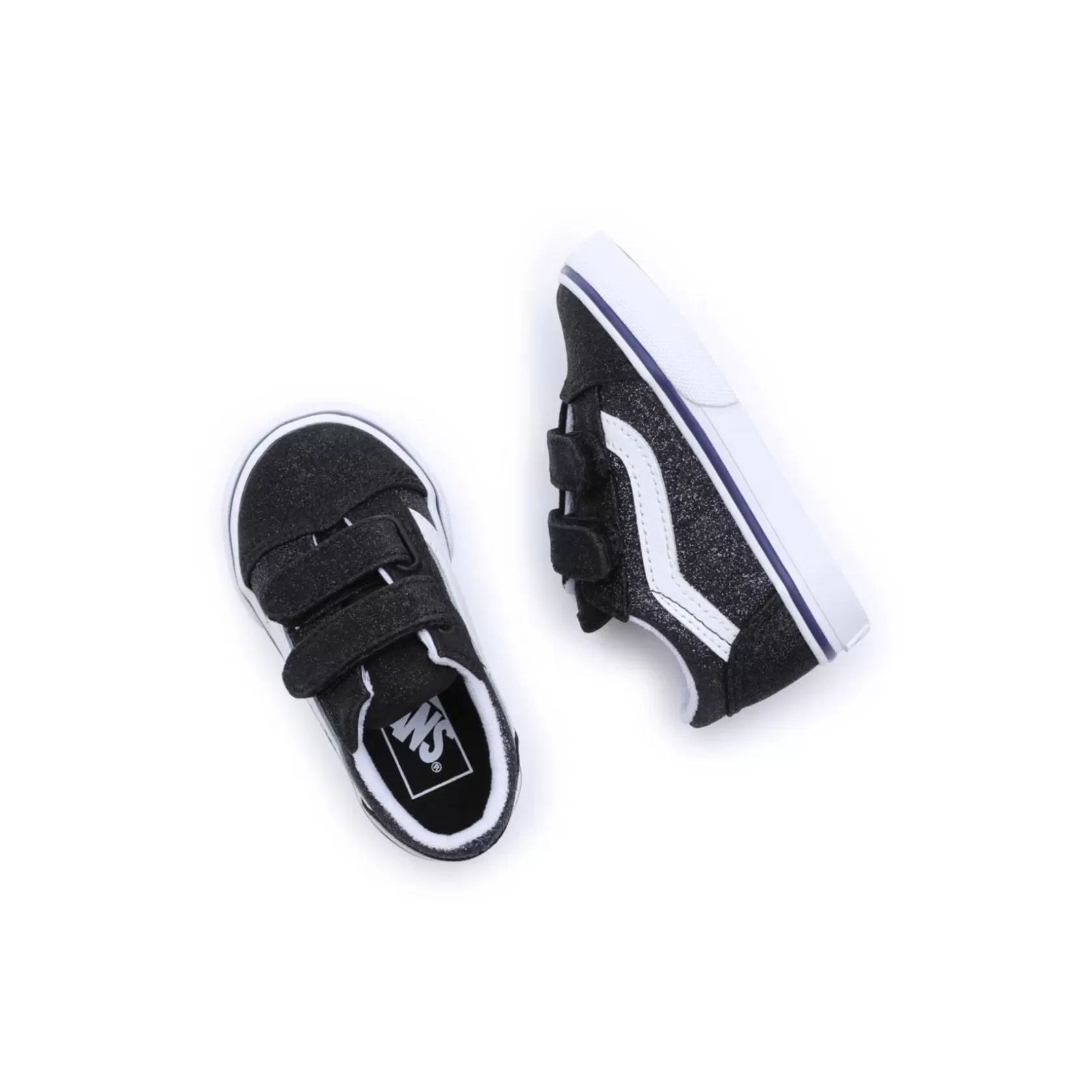Vans Zapatillas Niño (1-4 Años)<Zapatillas De Bebe Glitter Old Skool De Dos Tonos (1-4 Anos) Negro