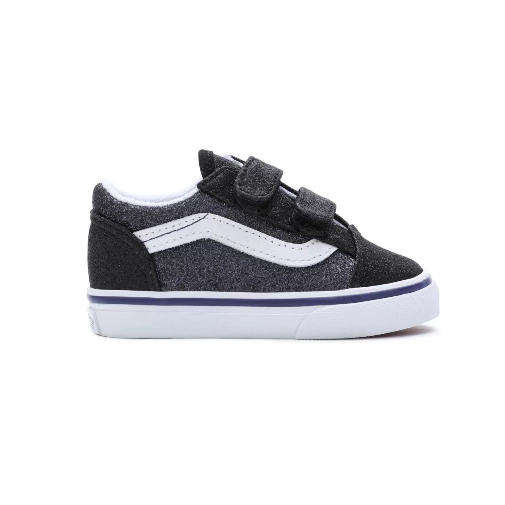 Vans Classics<Zapatillas De Bebe Glitter Old Skool De Dos Tonos (1-4 Anos) Negro