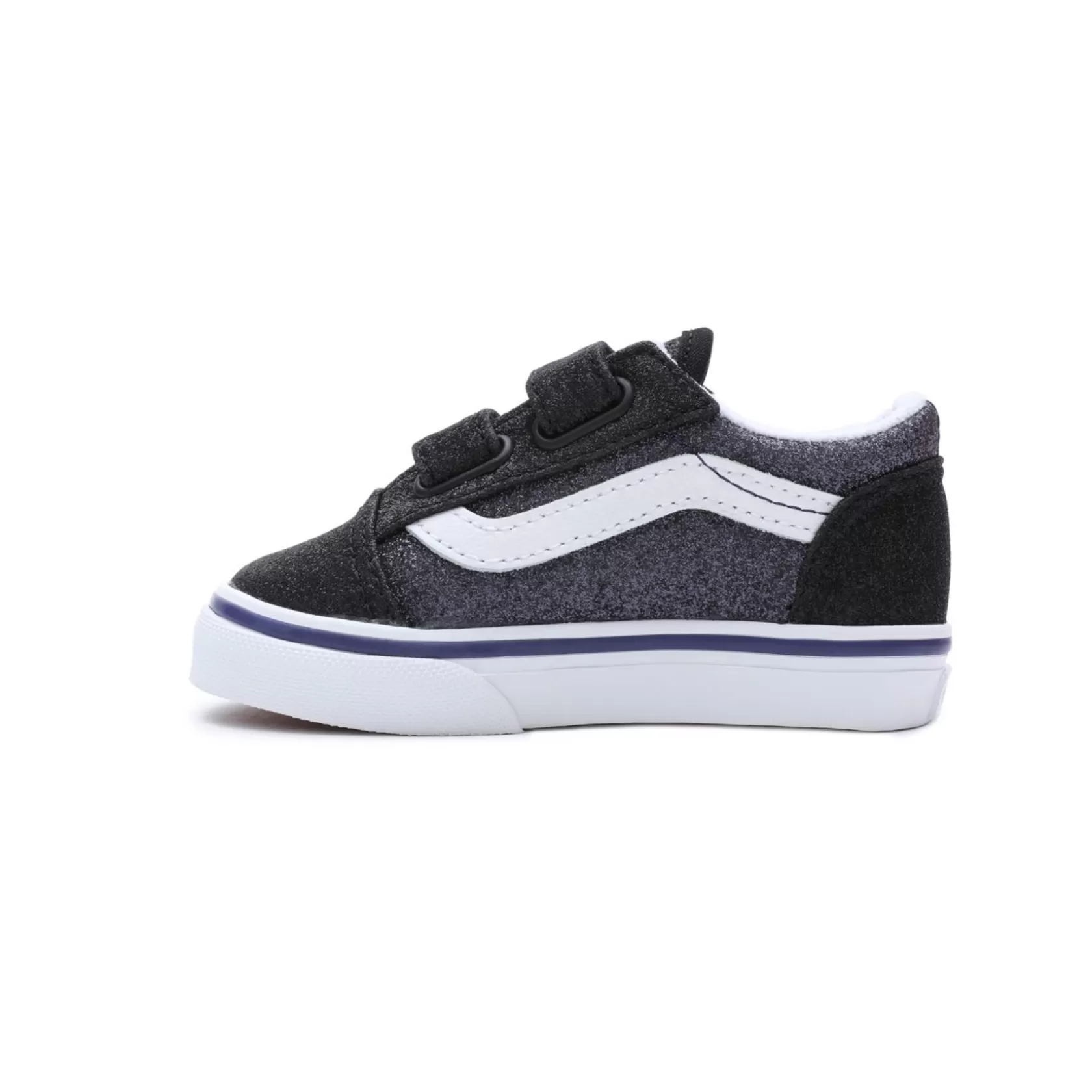 Vans Classics<Zapatillas De Bebe Glitter Old Skool De Dos Tonos (1-4 Anos) Negro