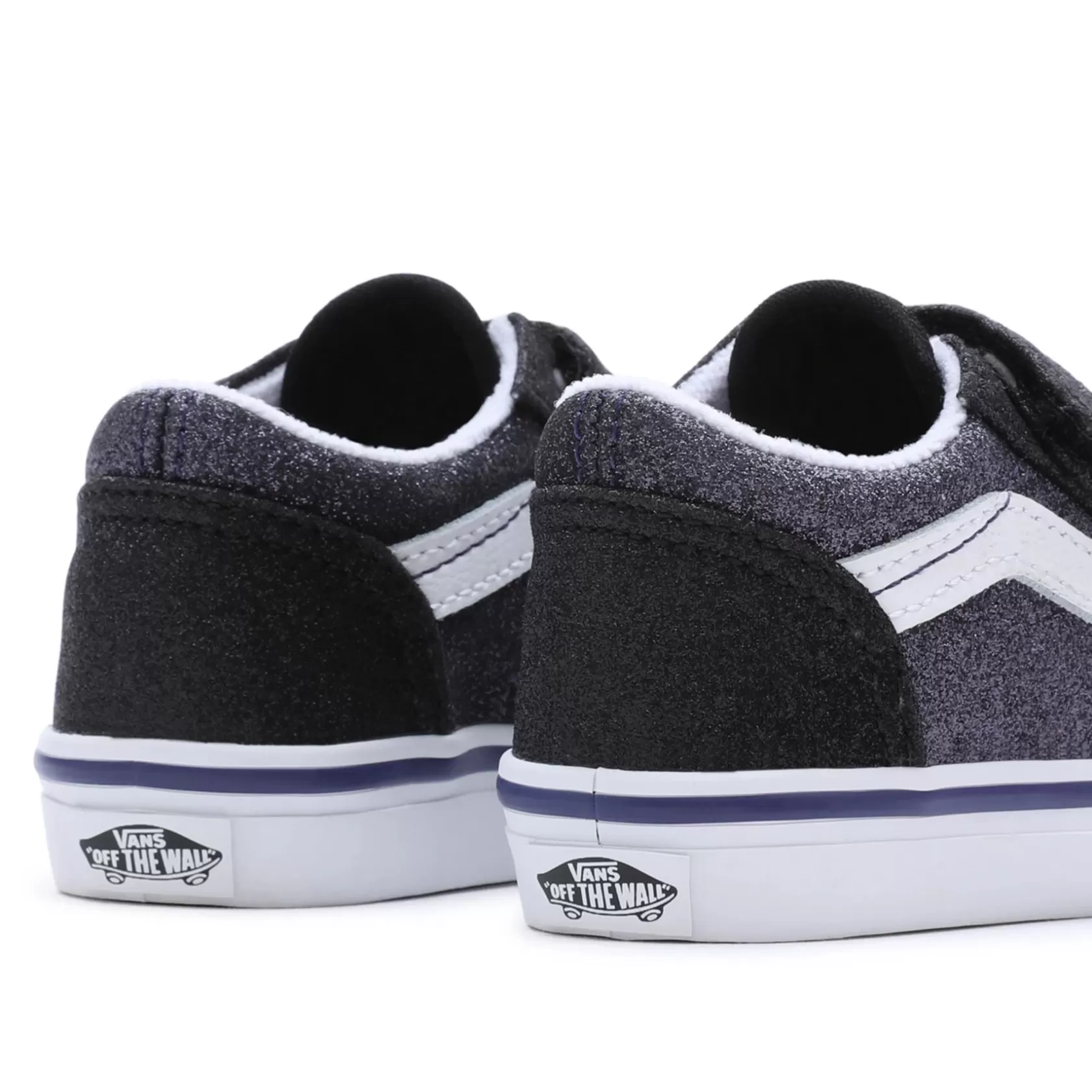 Vans Classics<Zapatillas De Bebe Glitter Old Skool De Dos Tonos (1-4 Anos) Negro