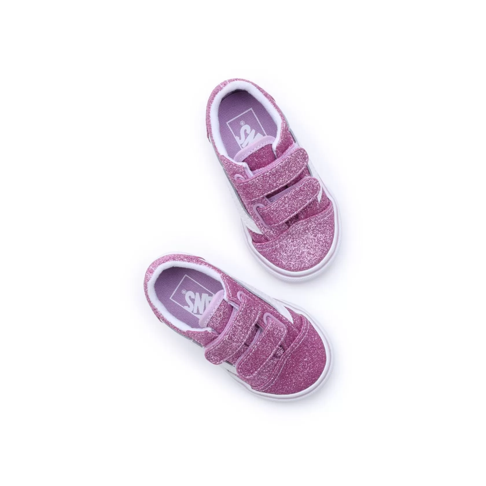 Vans Zapatillas Niño (1-4 Años)<Zapatillas De Bebe Glitter Old Skool Hook And Loop (1-4 Anos) Purpura