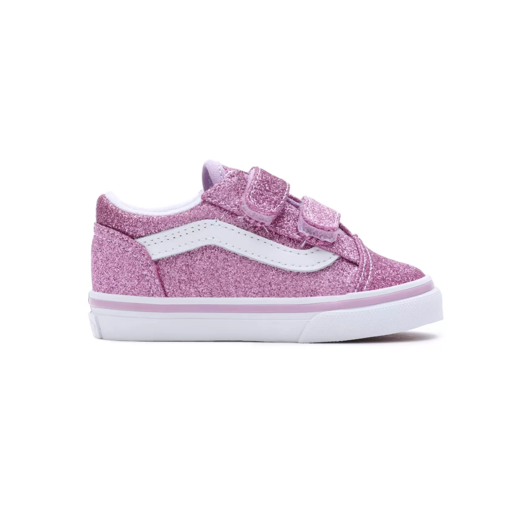 Vans Zapatillas Niño (1-4 Años)<Zapatillas De Bebe Glitter Old Skool Hook And Loop (1-4 Anos) Purpura