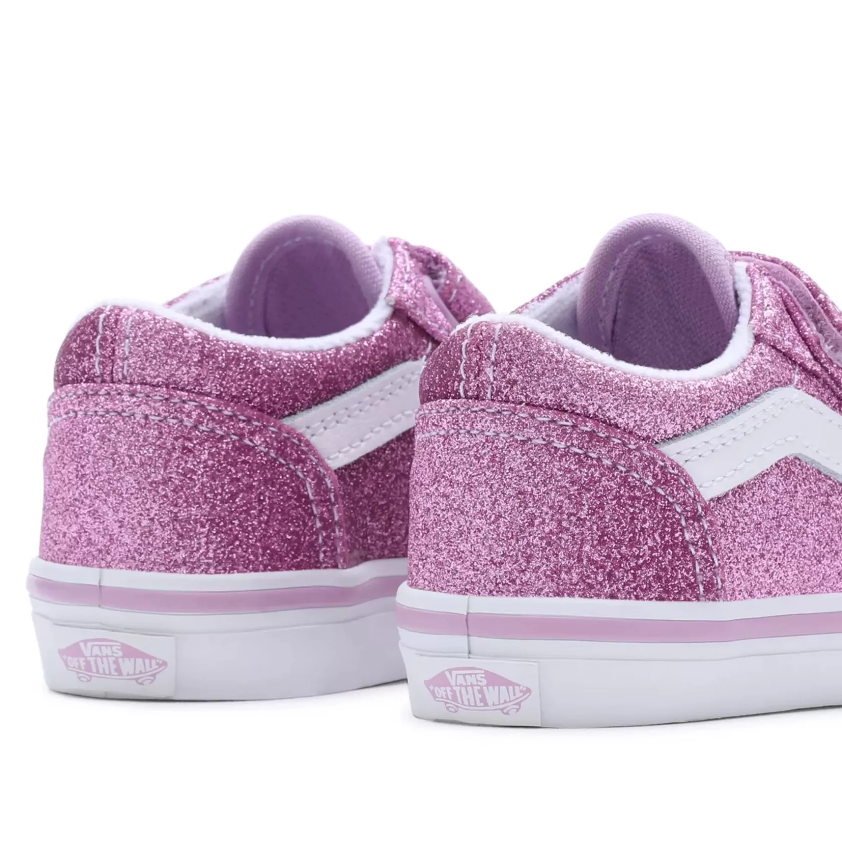 Vans Zapatillas Niño (1-4 Años)<Zapatillas De Bebe Glitter Old Skool Hook And Loop (1-4 Anos) Purpura