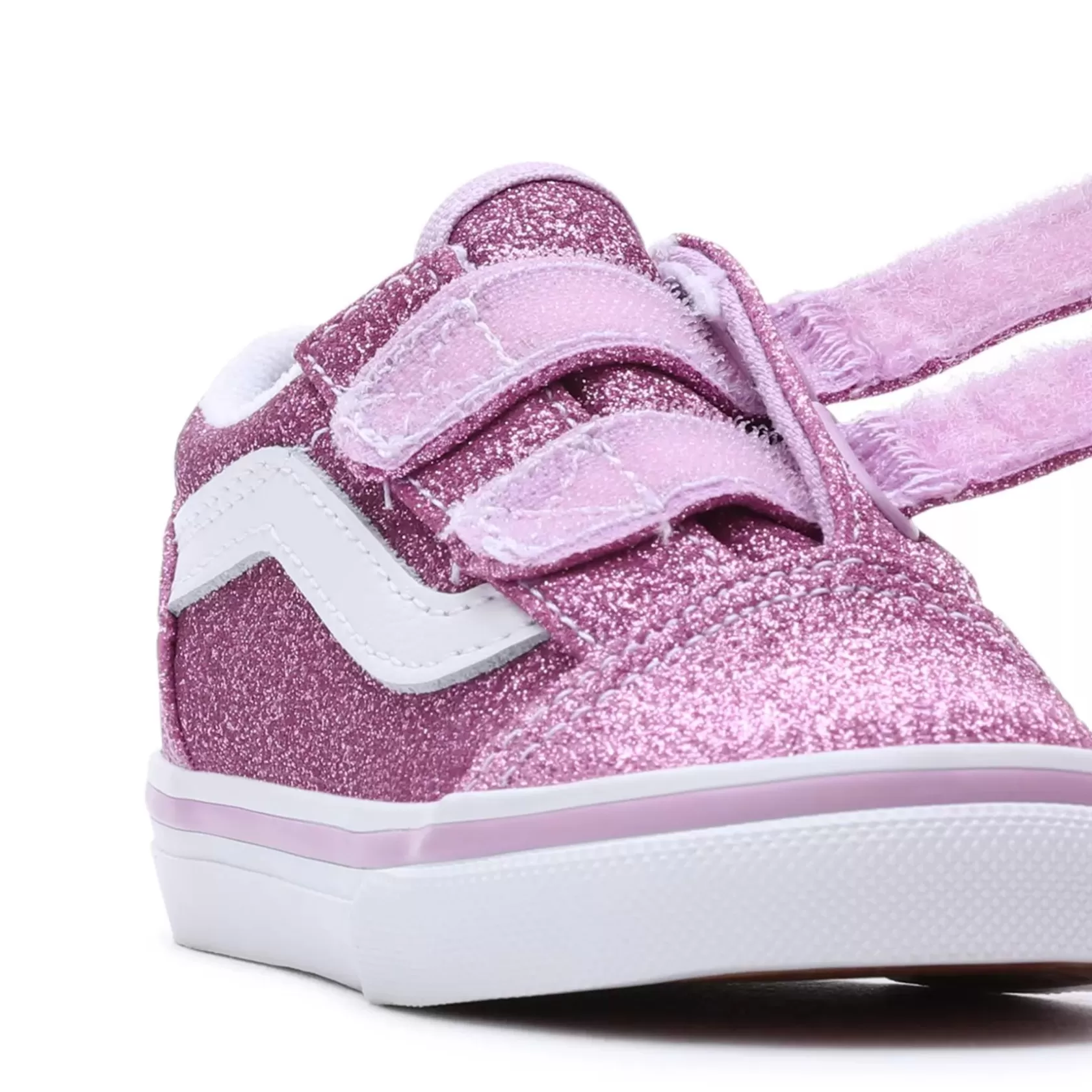 Vans Zapatillas Niño (1-4 Años)<Zapatillas De Bebe Glitter Old Skool Hook And Loop (1-4 Anos) Purpura