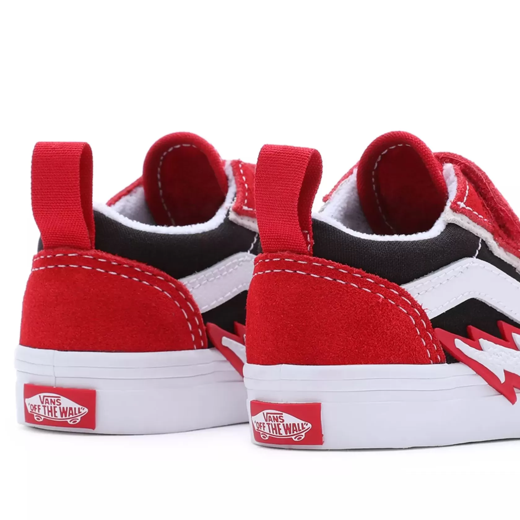 Vans Classics<Zapatillas De Bebe Old Skool Bolt Hook And Loop (1-4 Anos) Rojo