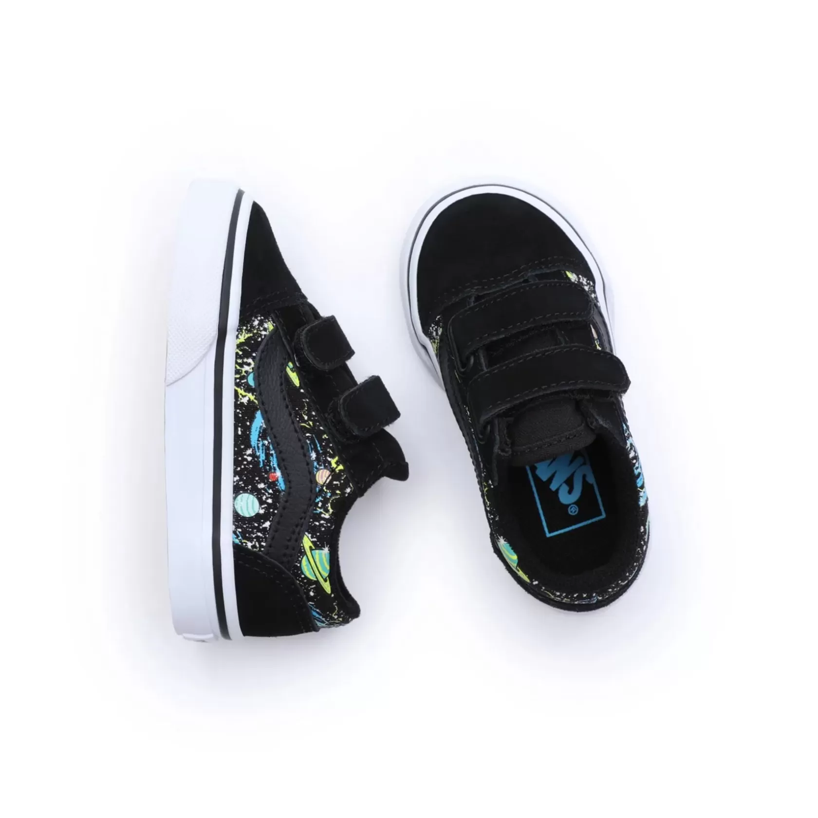 Vans Classics<Zapatillas De Bebe Old Skool Con Cierre Adherente (1-4 Anos) Negro