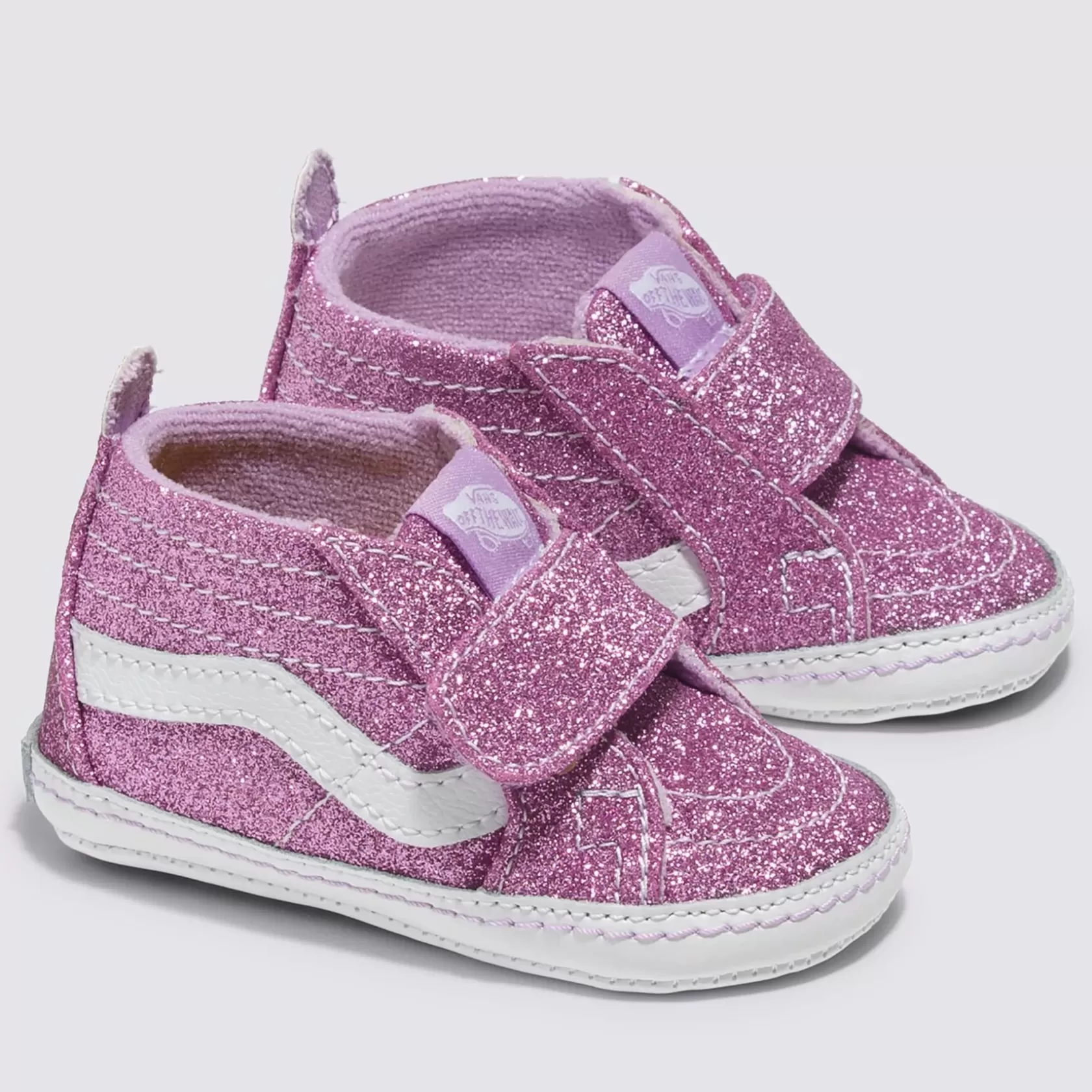 Vans Classics<Zapatillas De Bebe Sk8-Hi Crib Con Purpurina (0-1 Anos) Purpura
