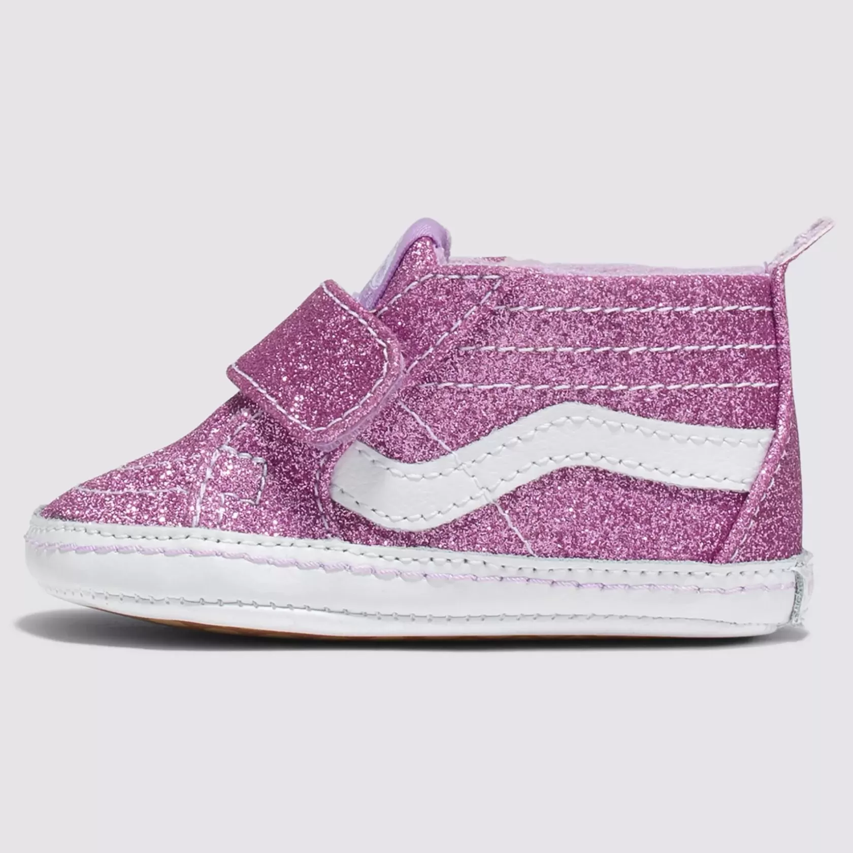Vans Classics<Zapatillas De Bebe Sk8-Hi Crib Con Purpurina (0-1 Anos) Purpura