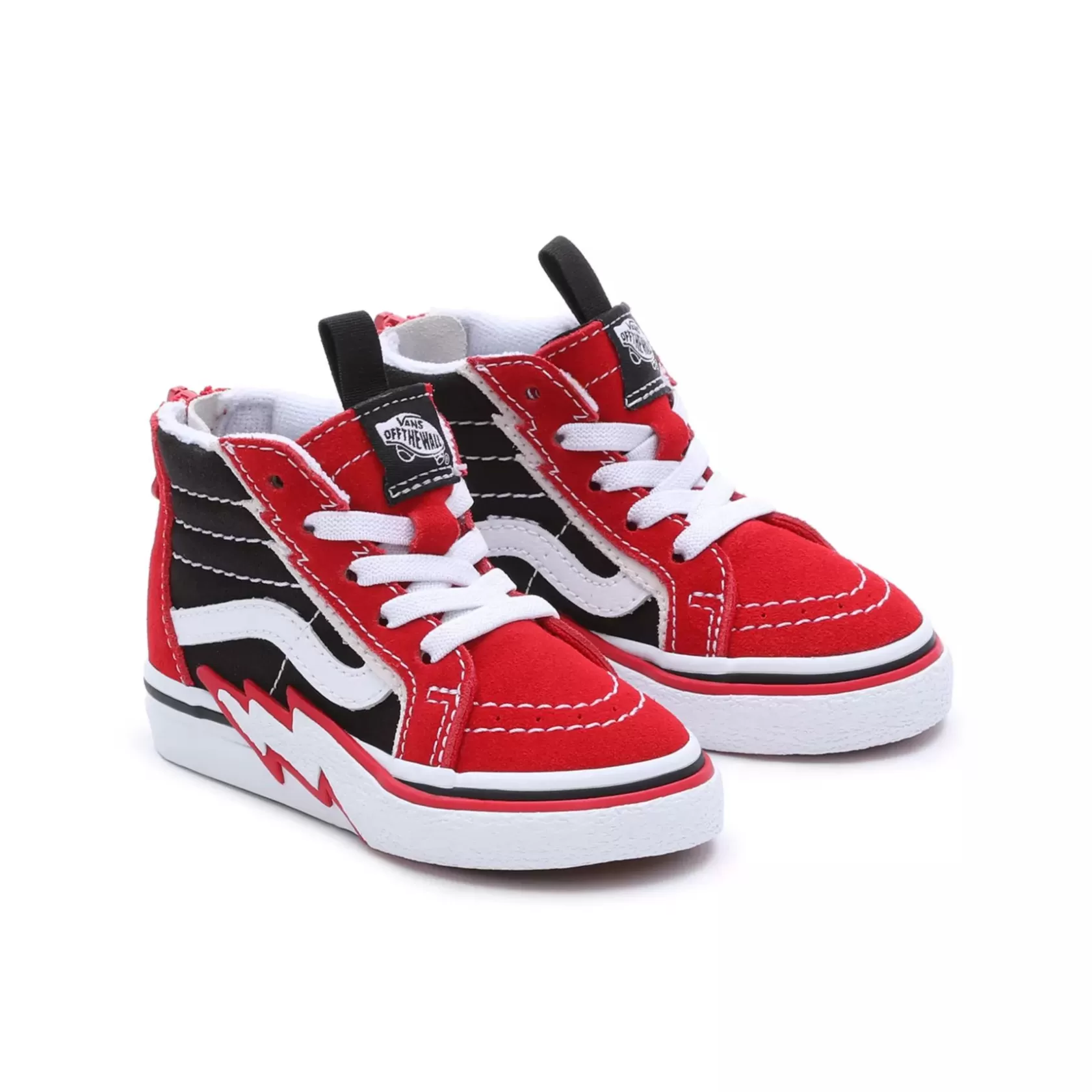 Vans Classics<Zapatillas De Bebe Sk8-Hi Zip Bolt (1-4 Anos) Rojo