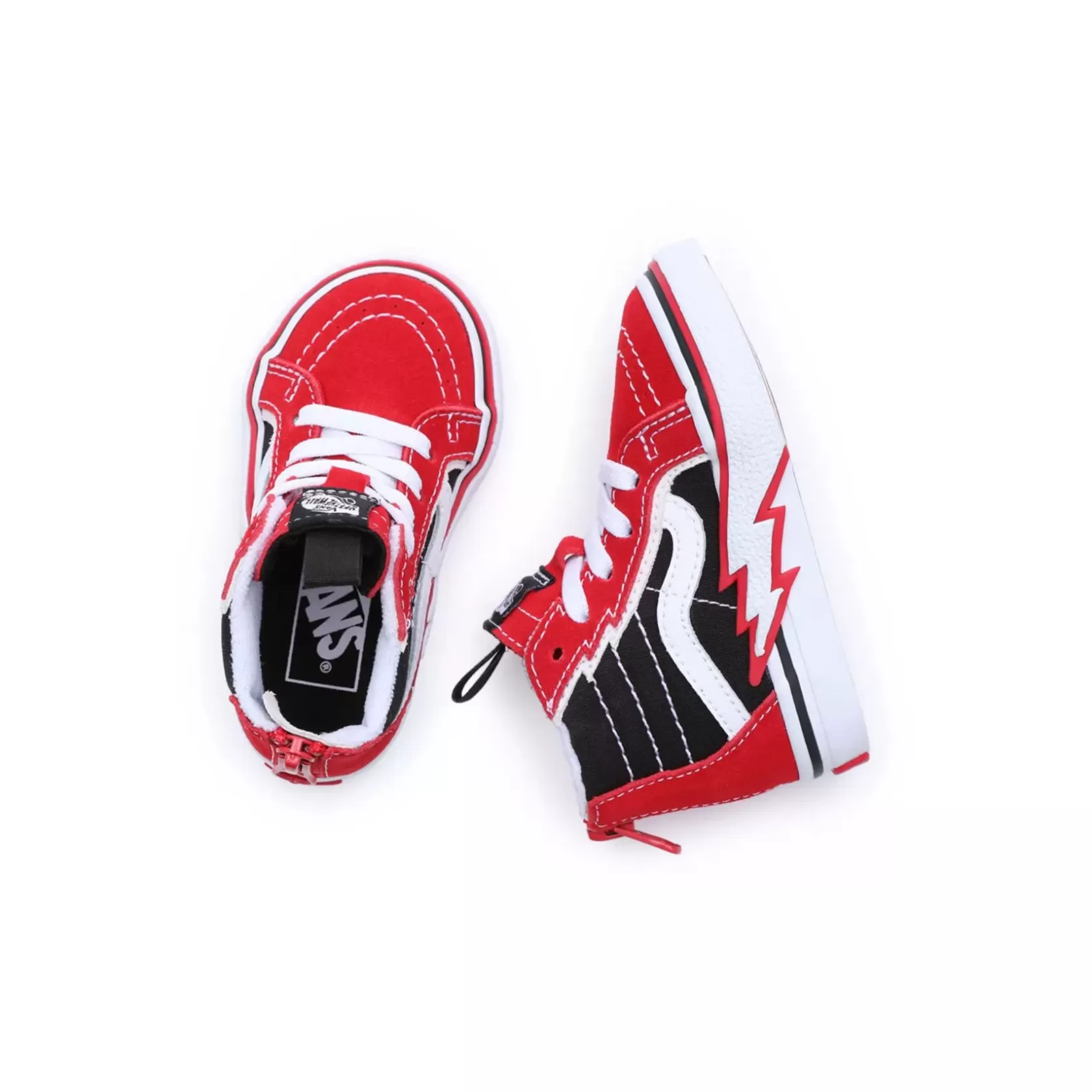 Vans Zapatillas Niño (1-4 Años)<Zapatillas De Bebe Sk8-Hi Zip Bolt (1-4 Anos) Rojo
